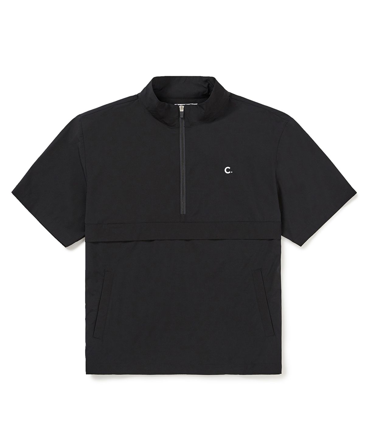 클로브(CLOVE) [25SS clove] Short Sleeve Anorak_Men (Black)