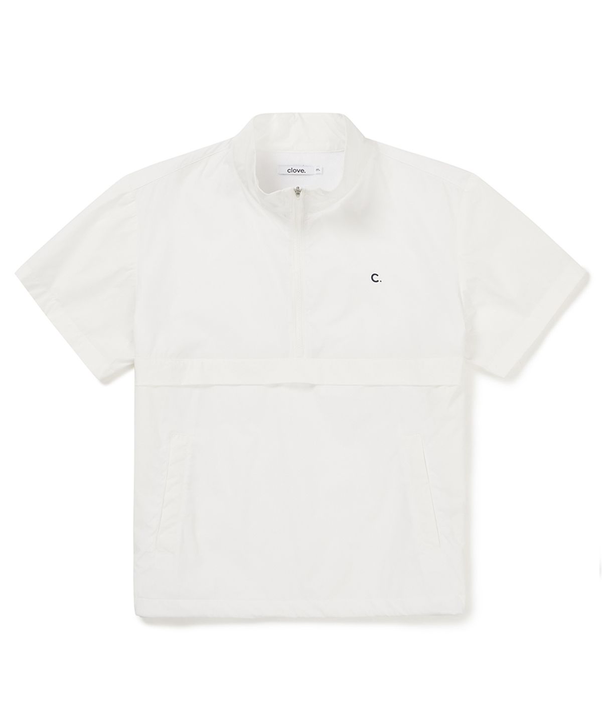 클로브(CLOVE) [25SS clove] Short Sleeve Anorak_Men (White)