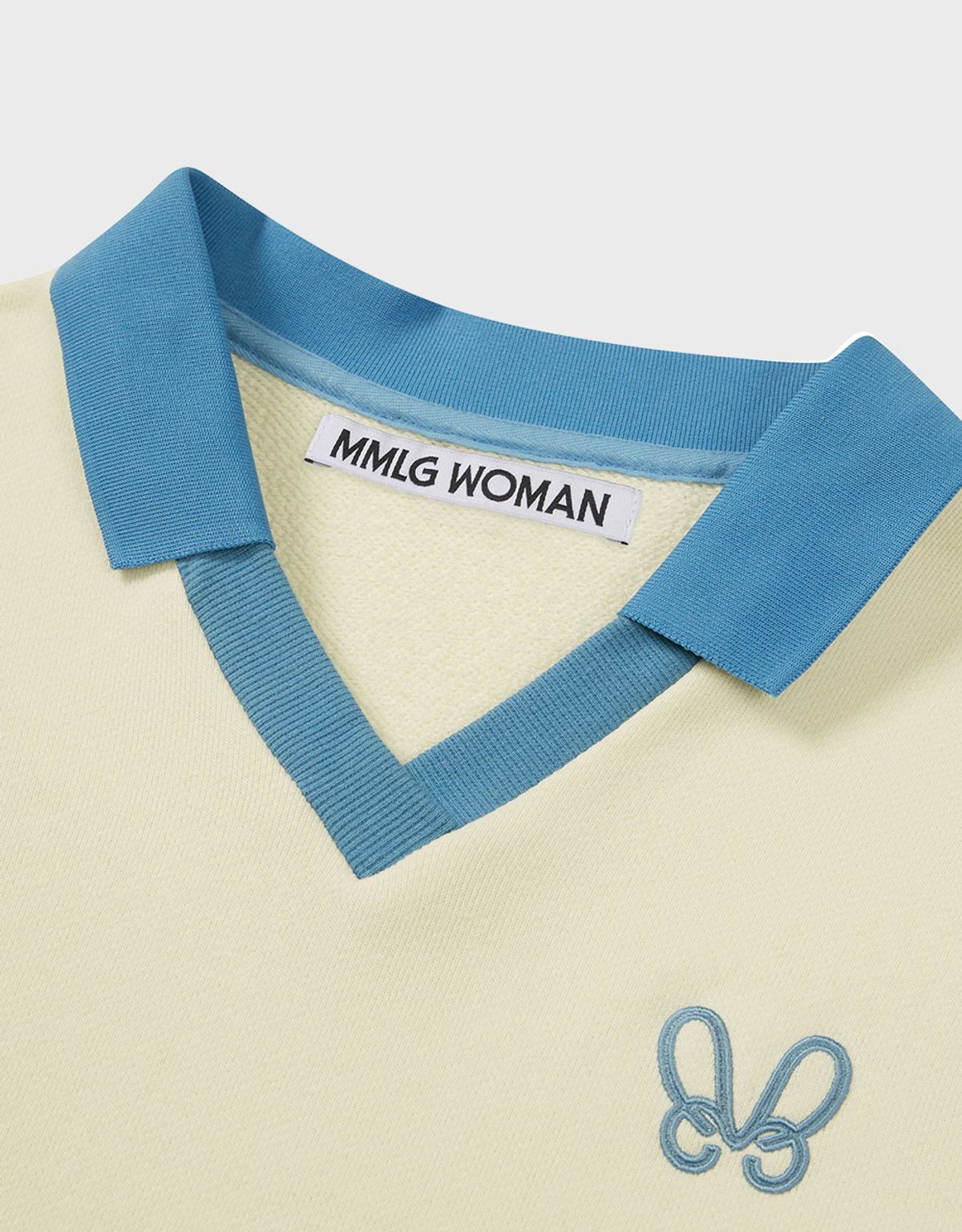 엠엠더블유(MMW) [MMW] COLLAR SWEAT (NATURAL SOAP)
