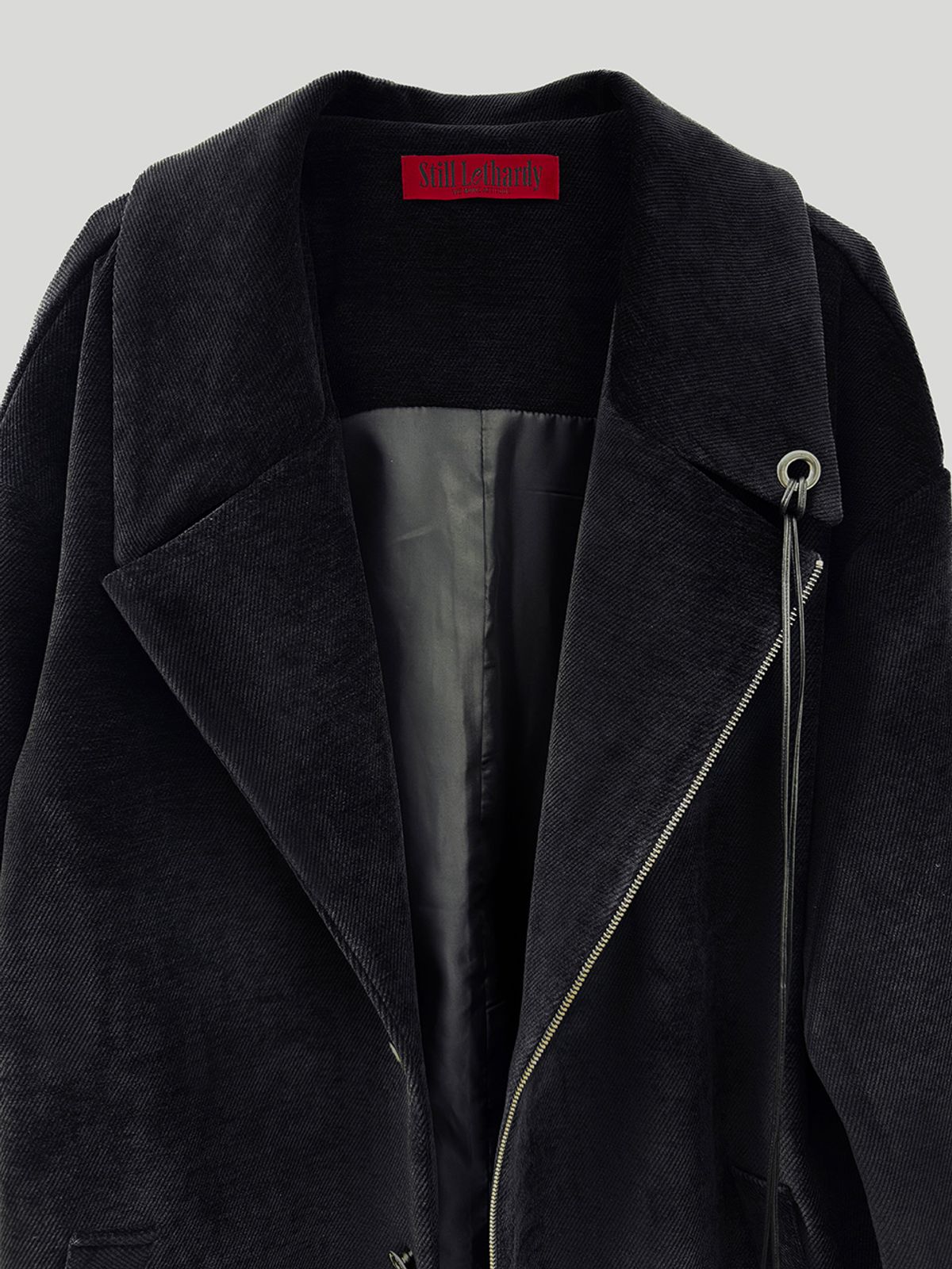 스틸레써디(STILLLETHARDY) ZIP TEETH COAT