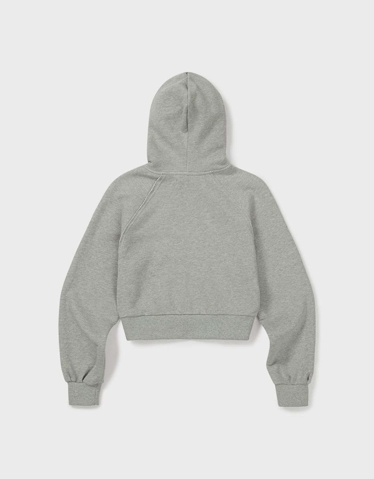 엠엠더블유(MMW) [MMW] CROP HOOD ZIP UP (EVERY GREY)