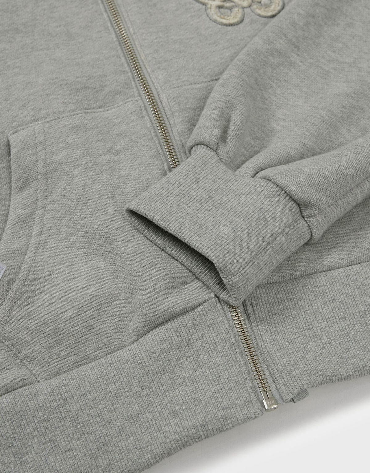 엠엠더블유(MMW) [MMW] CROP HOOD ZIP UP (EVERY GREY)