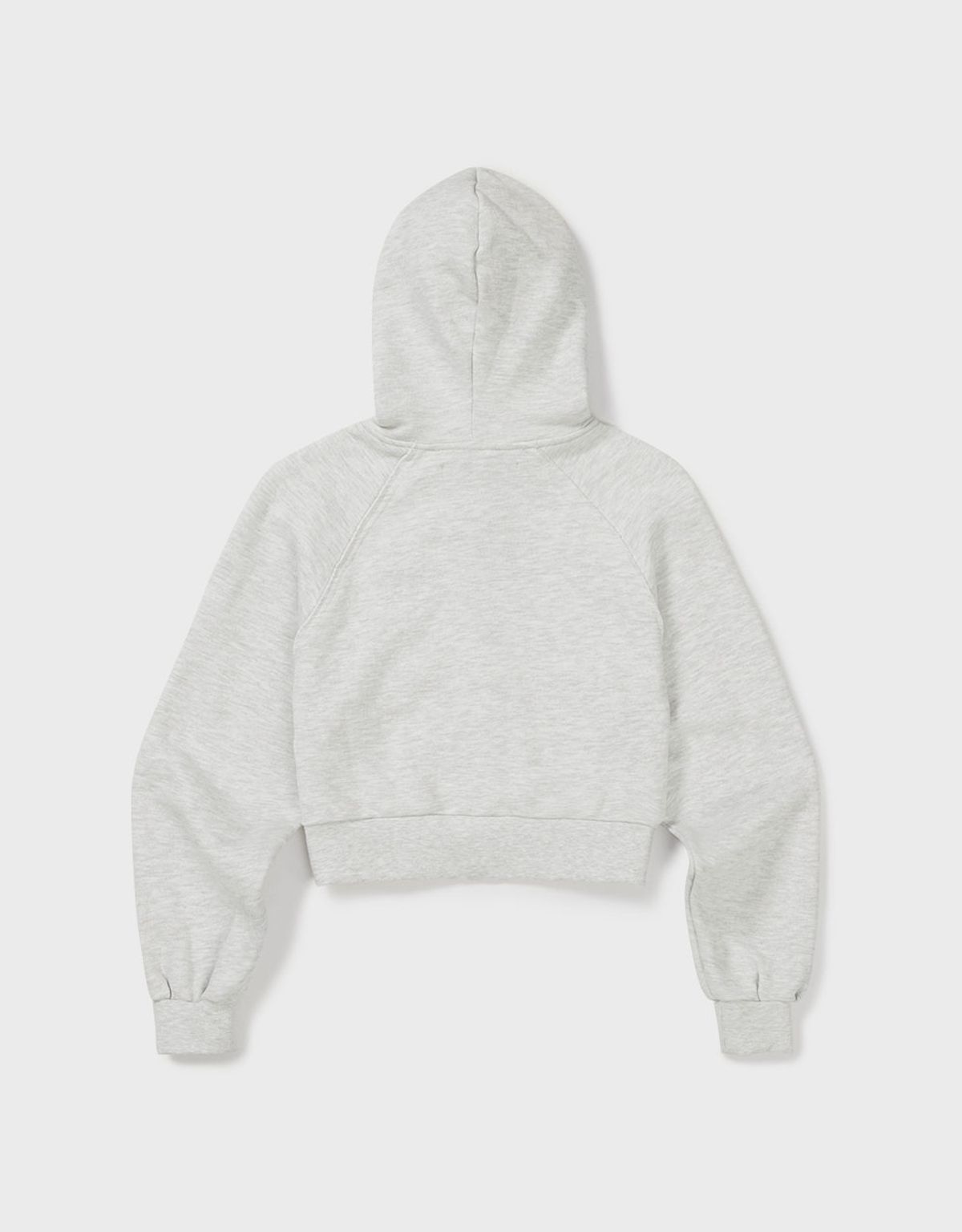 엠엠더블유(MMW) [MMW] CROP HOOD ZIP UP (ASH GREY)