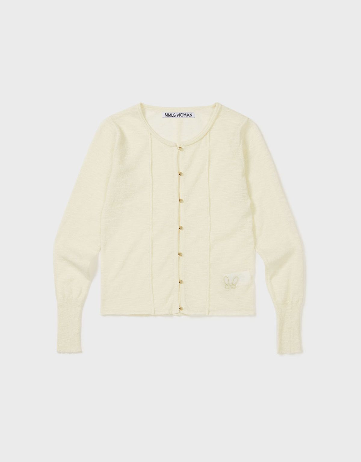 엠엠더블유(MMW) [MMW] KNIT CARDIGAN (IVORY)