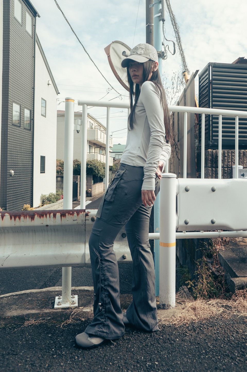 HUG YOUR SKIN キャップ musinsa MUSINSA公式 | HUG YOUR SKIN Hug Friends Cap (Charcoal)