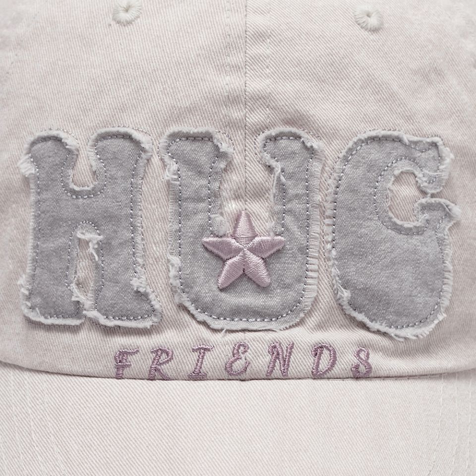 MUSINSA公式 | HUG YOUR SKIN Hug Friends Cap (Pink)