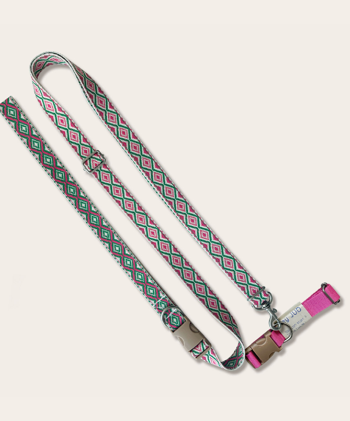 헤이쥬드(HEYJUD) Chill Boy SOUL Collar Set 칠보이 소울 목줄 세트 (Pink_G)
