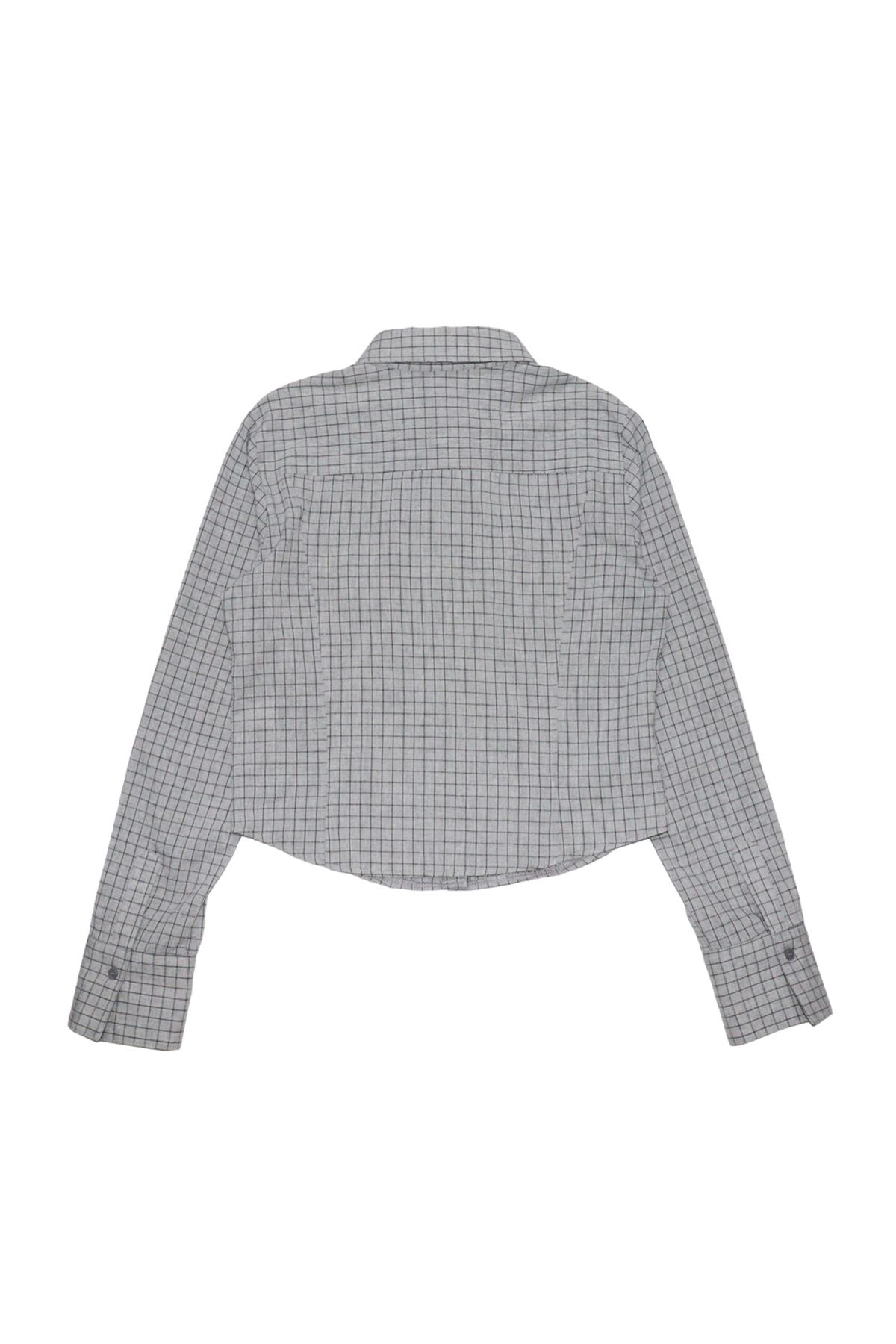 시너진(SYNERJYN) FARMER CHECK SHIRT GRAY
