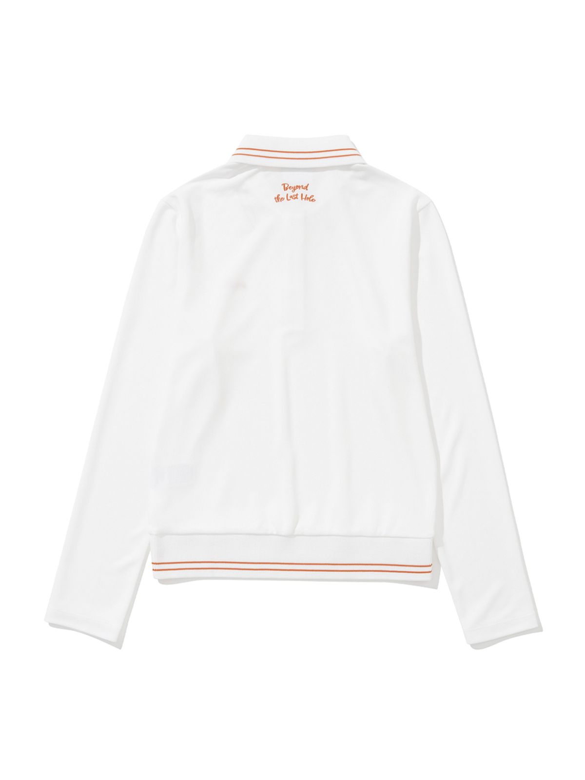 투에니스홀(20TH HOLE) 여성 요꼬 포인트 PK 긴팔 카라 티셔츠 [ORANGE]