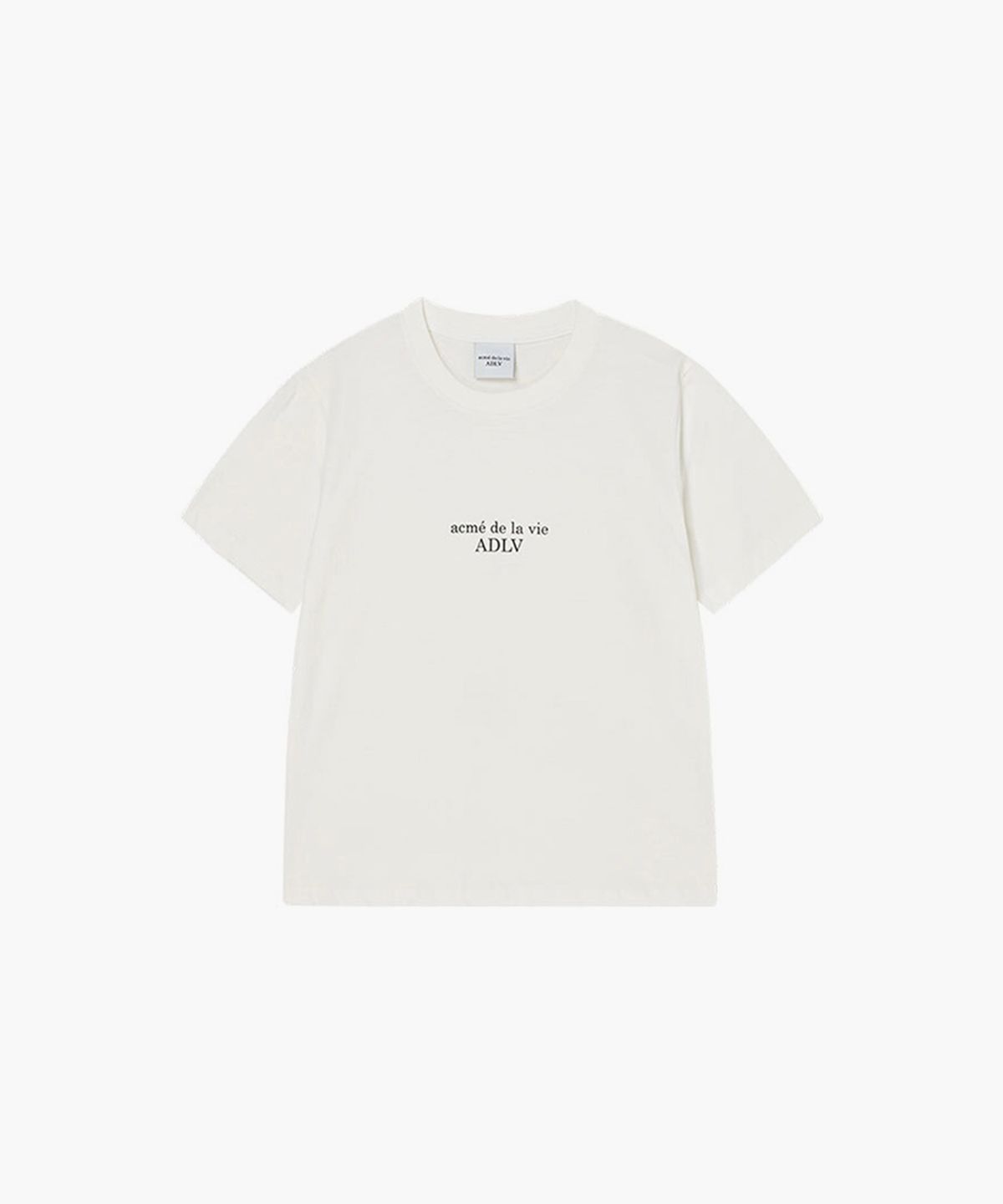 아크메드라비(ACME DE LA VIE) WOMAN BASIC LOGO SHORT SLEEVE T-SHIRT (5 COLOR)