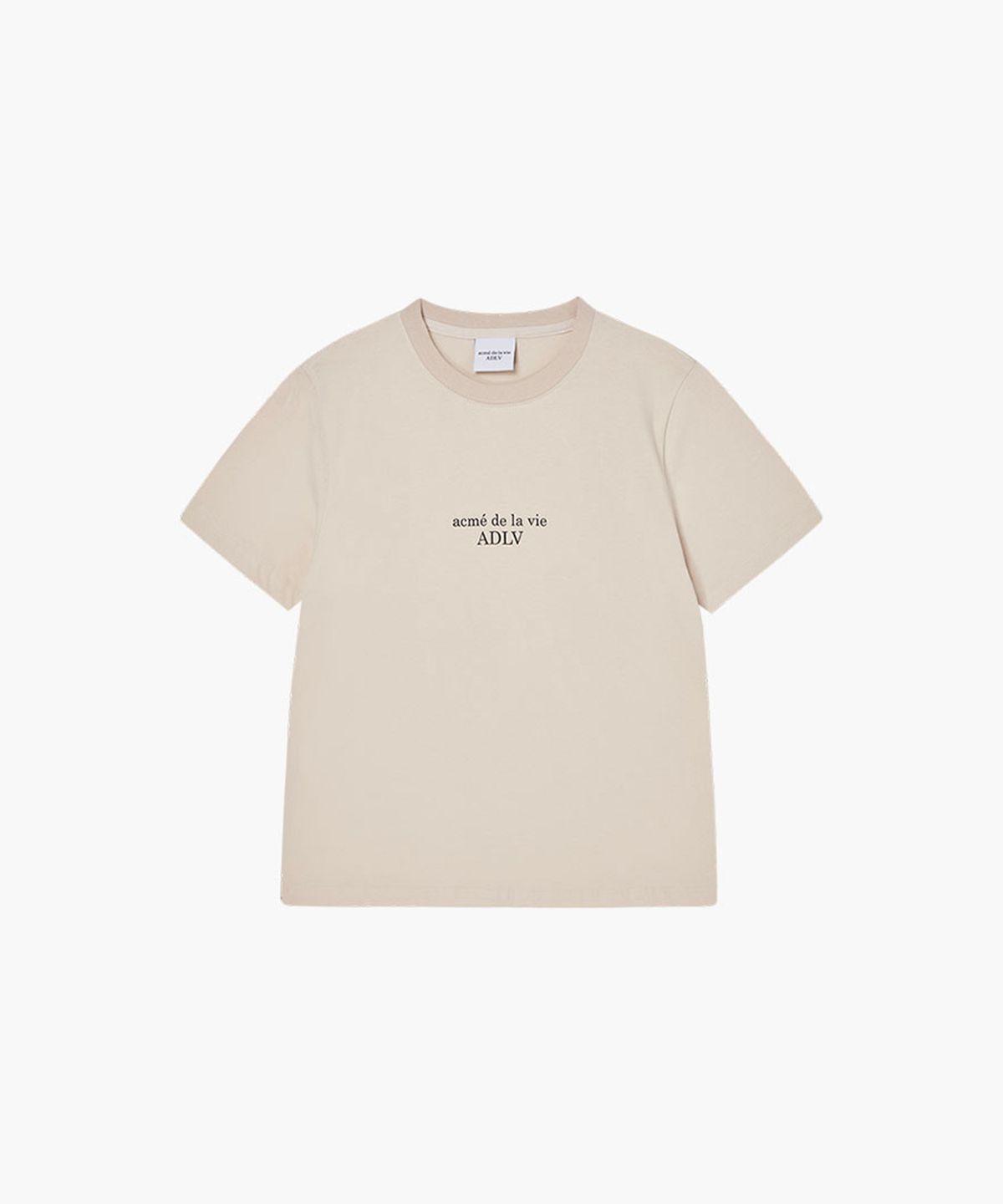 아크메드라비(ACME DE LA VIE) WOMAN BASIC LOGO SHORT SLEEVE T-SHIRT (5 COLOR)