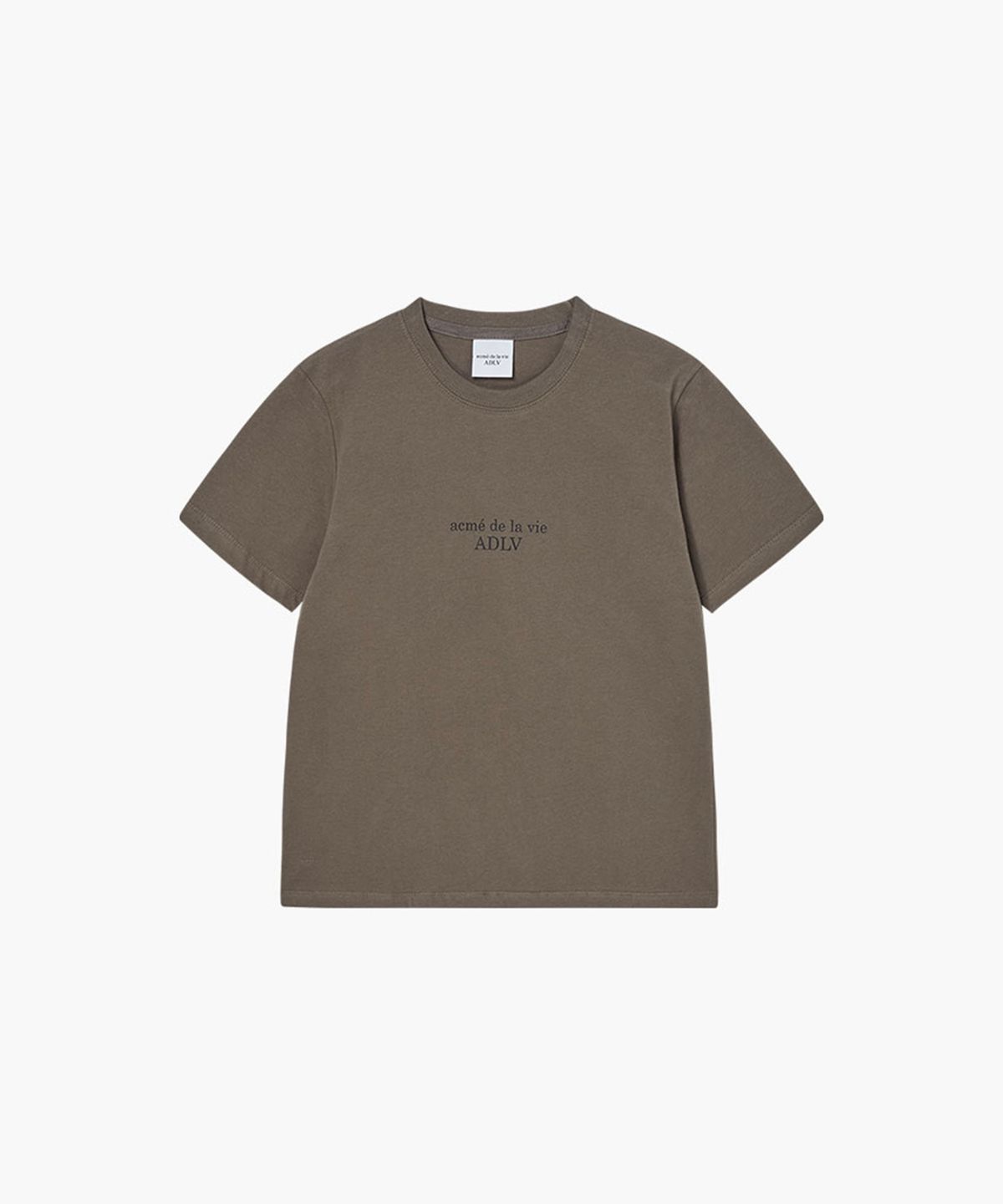 아크메드라비(ACME DE LA VIE) WOMAN BASIC LOGO SHORT SLEEVE T-SHIRT (5 COLOR)
