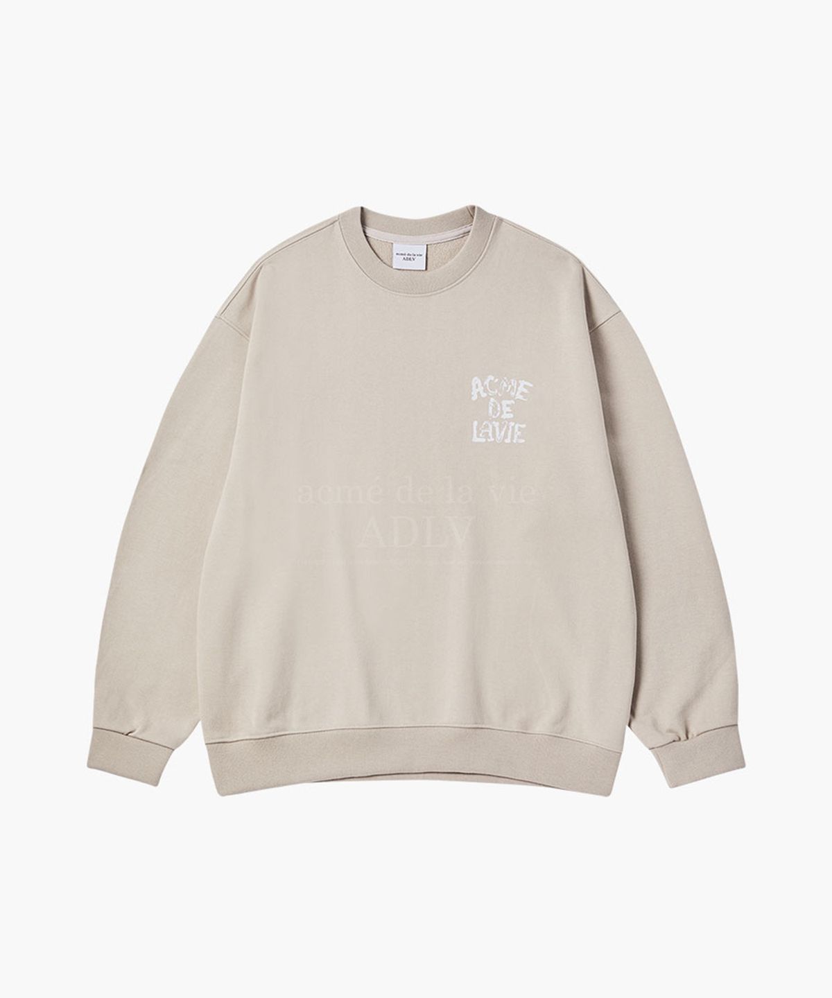 아크메드라비(ACME DE LA VIE) INK STAMP LOGO SWEATSHIRT (3 COLOR)