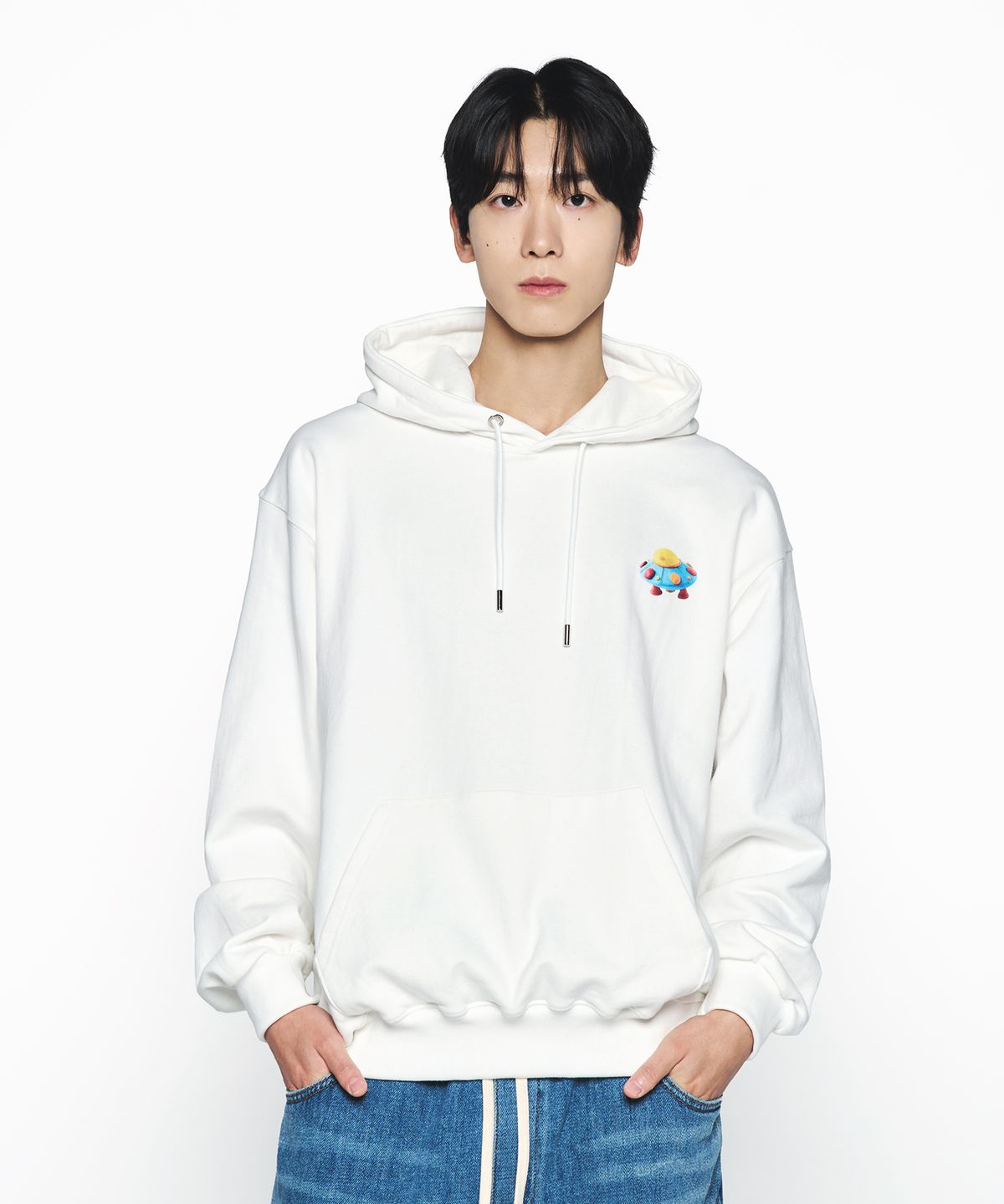아크메드라비(ACME DE LA VIE) CLAY ALIEN HOODIE (3 COLOR)