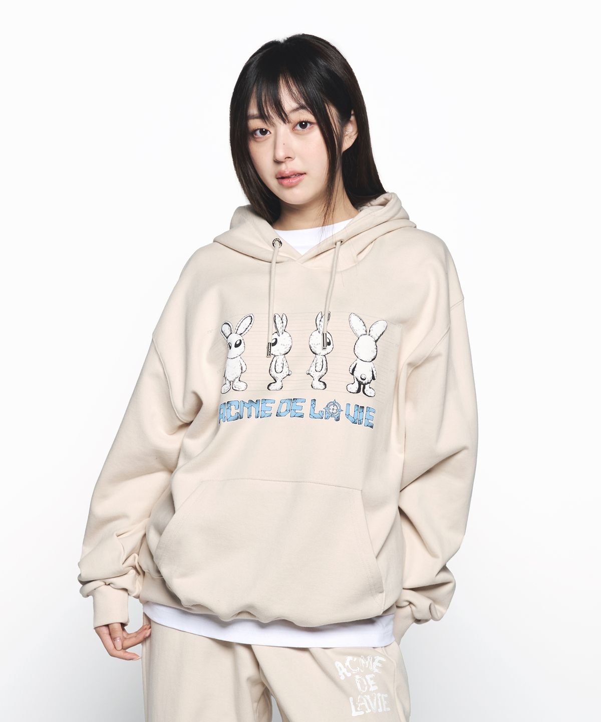 아크메드라비(ACME DE LA VIE) MUGSHOT ALIEN HOODIE (3 COLOR)