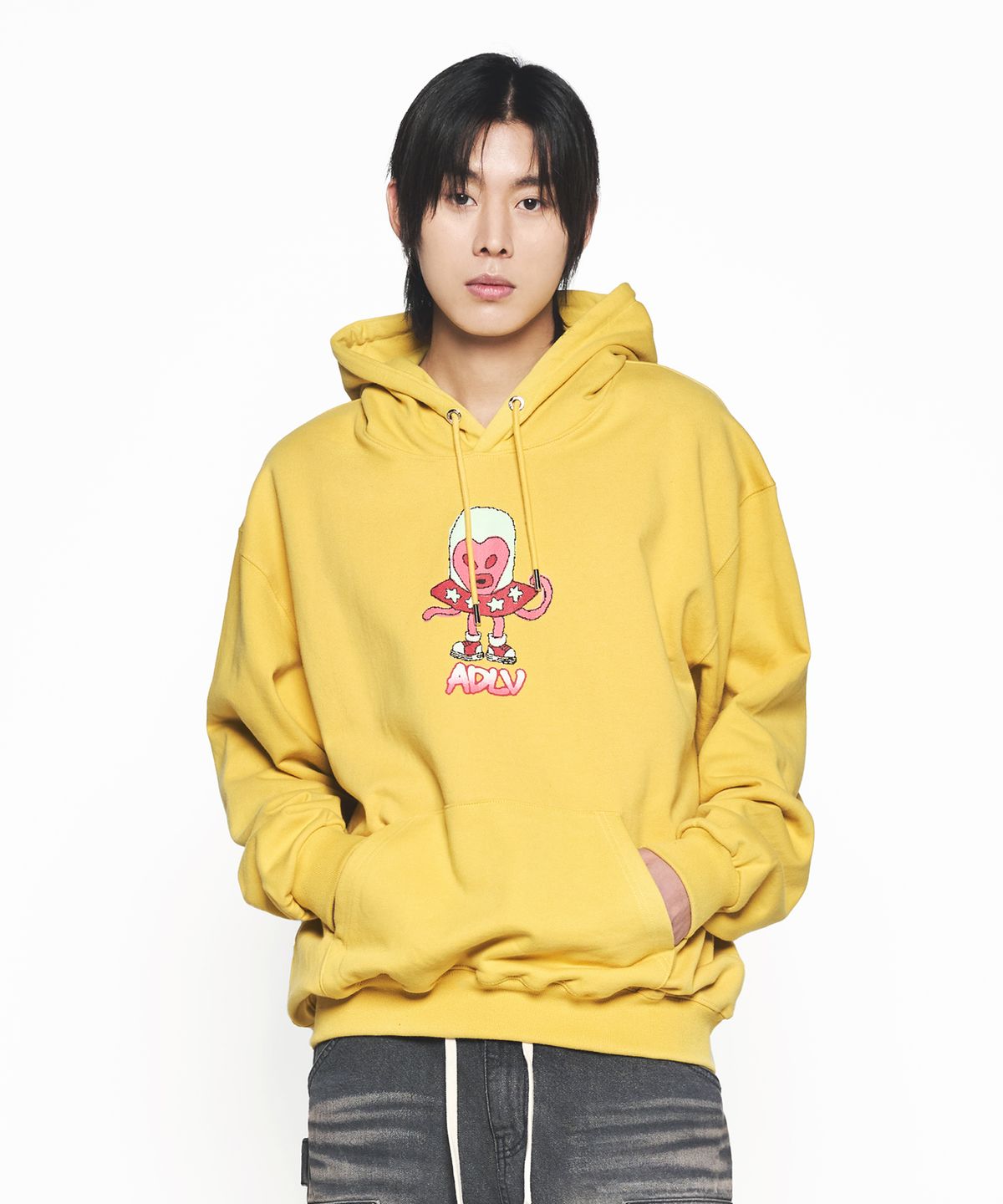 아크메드라비(ACME DE LA VIE) HEART ALIEN HOODIE (4 COLOR)