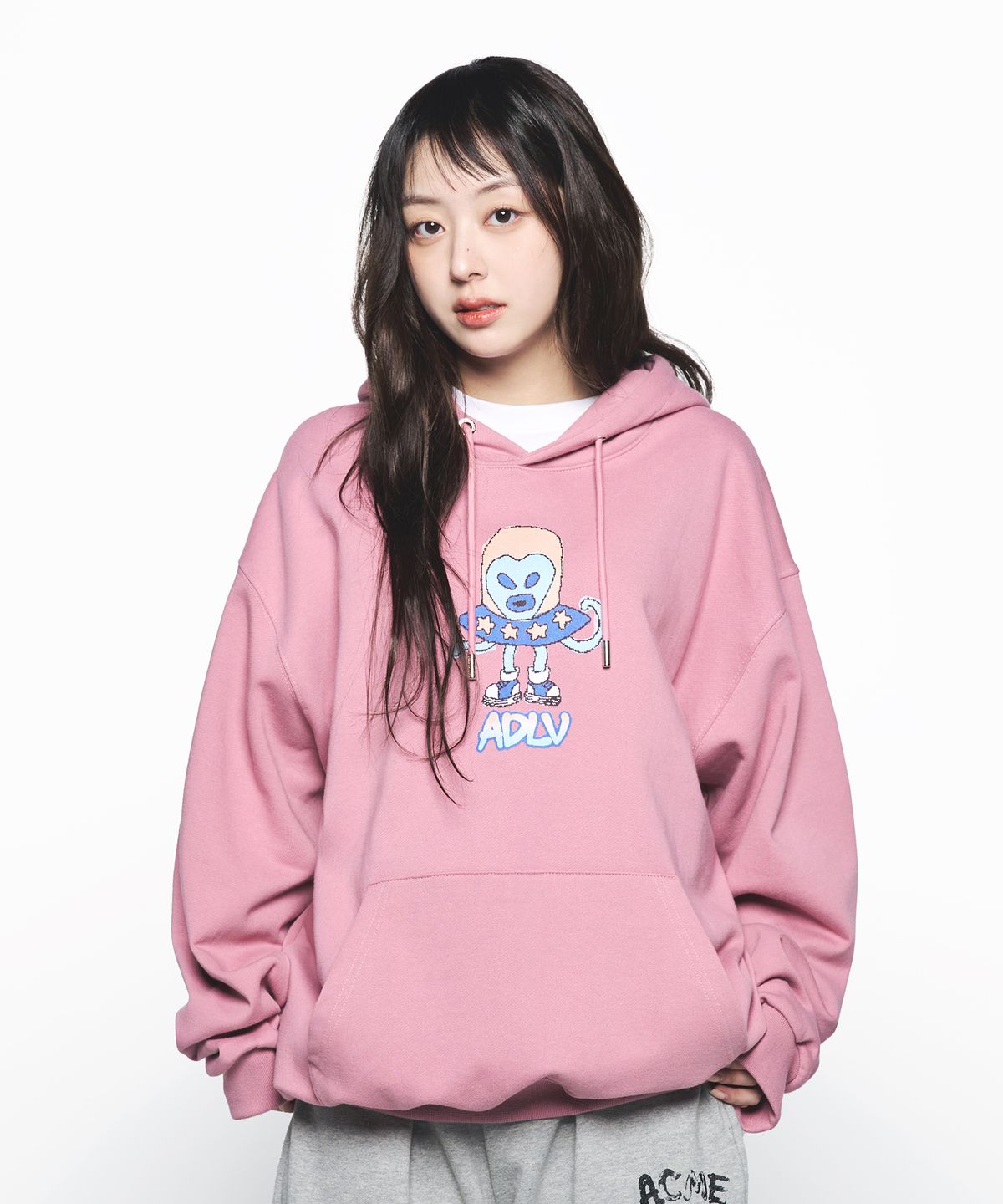 아크메드라비(ACME DE LA VIE) HEART ALIEN HOODIE (4 COLOR)
