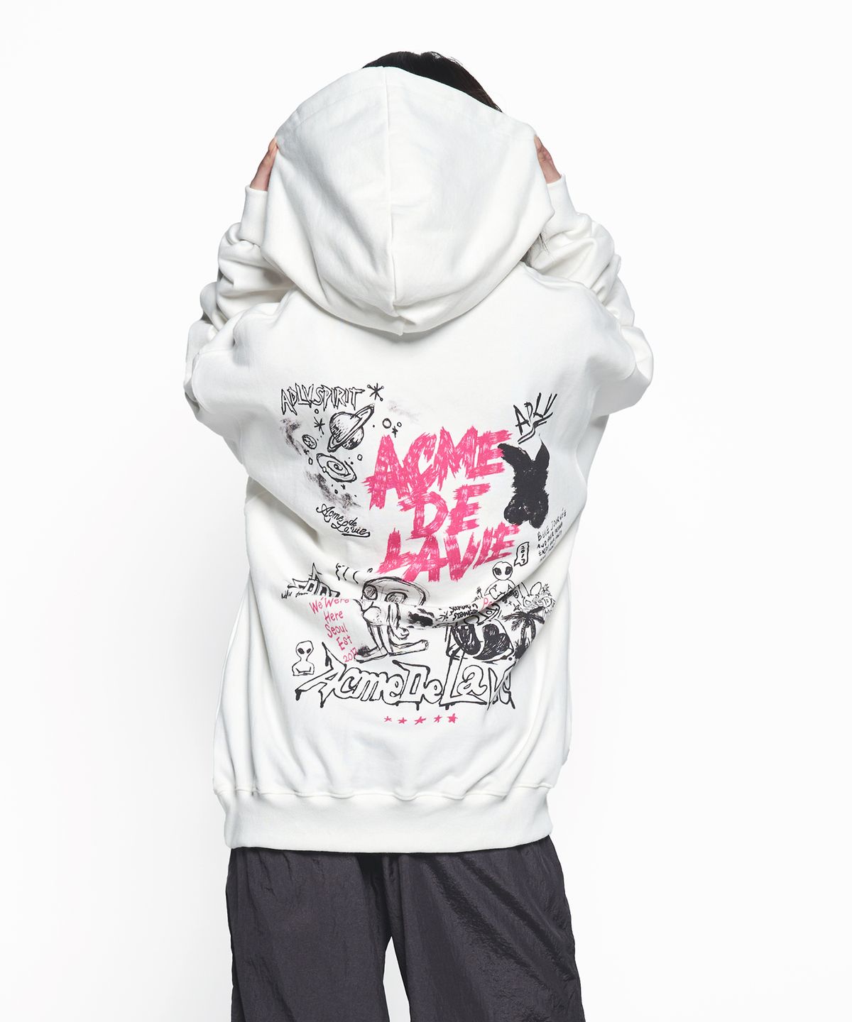 아크메드라비(ACME DE LA VIE) ALIEN UNIVERSE HOODIE (3 COLOR)
