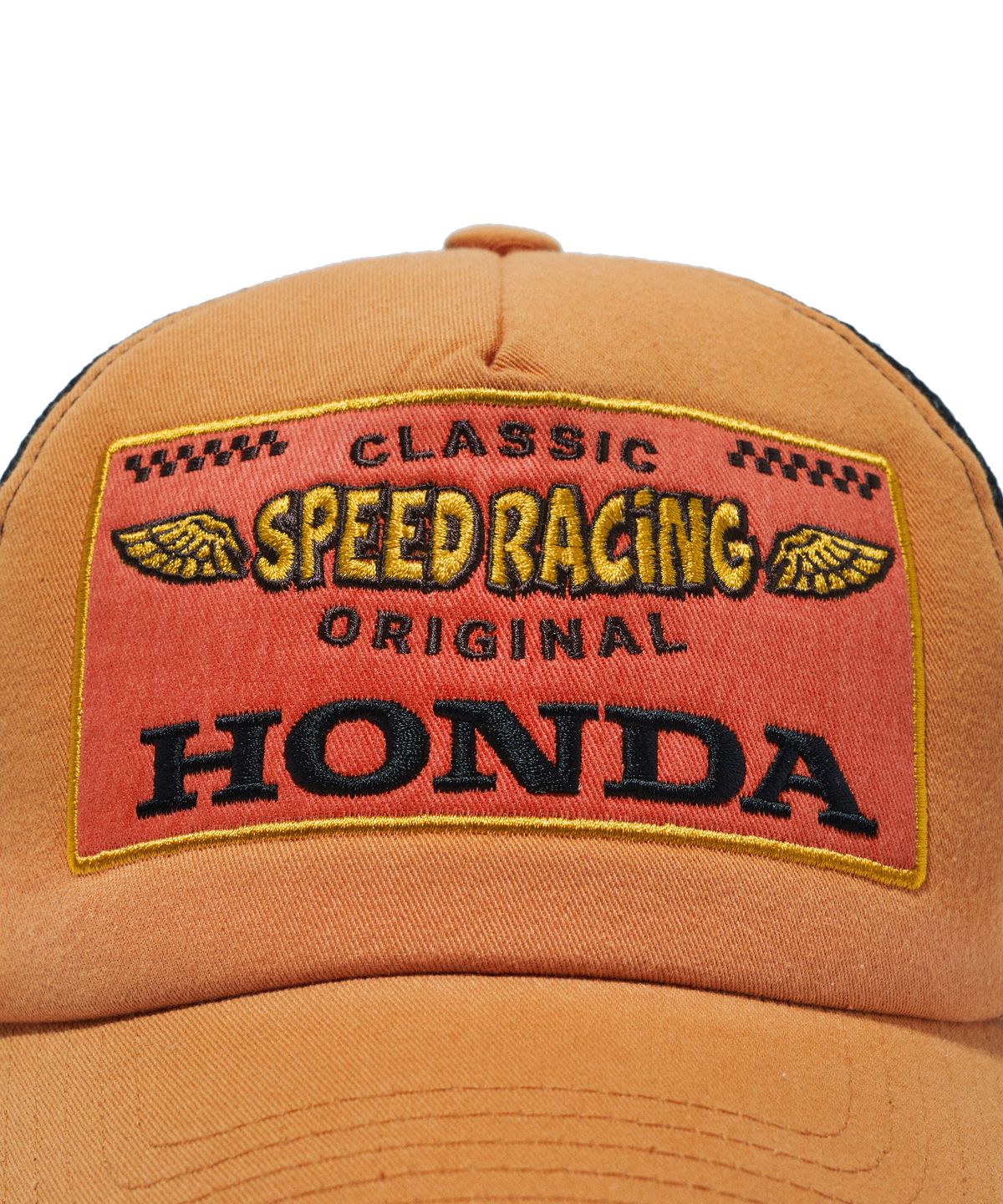 핍스 모터사이클(PHYPS MOTORCYCLE) Honda Speed Racing Mesh Cap_Orange
