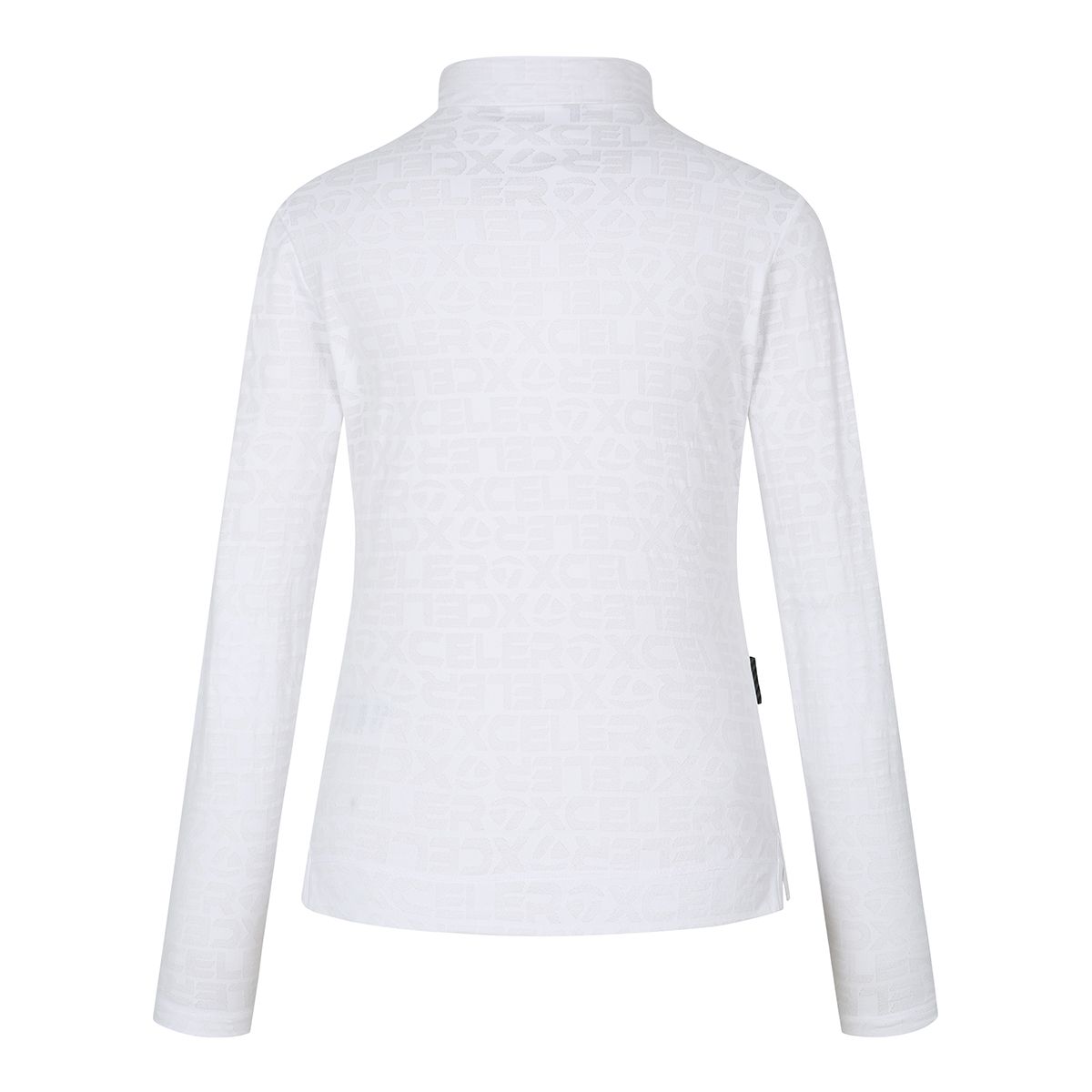 테일러메이드 어패럴(TAYLORMADE APPAREL) 여성 자가드 하이넥 티셔츠 TTO-52HG42-100