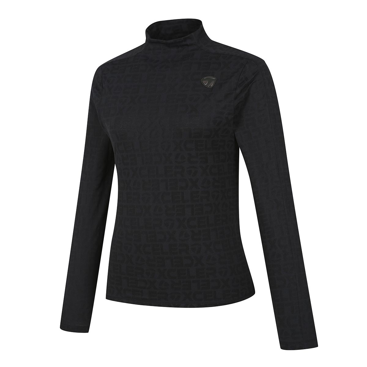 테일러메이드 어패럴(TAYLORMADE APPAREL) 여성 자가드 하이넥 티셔츠 TTO-52HG42-192