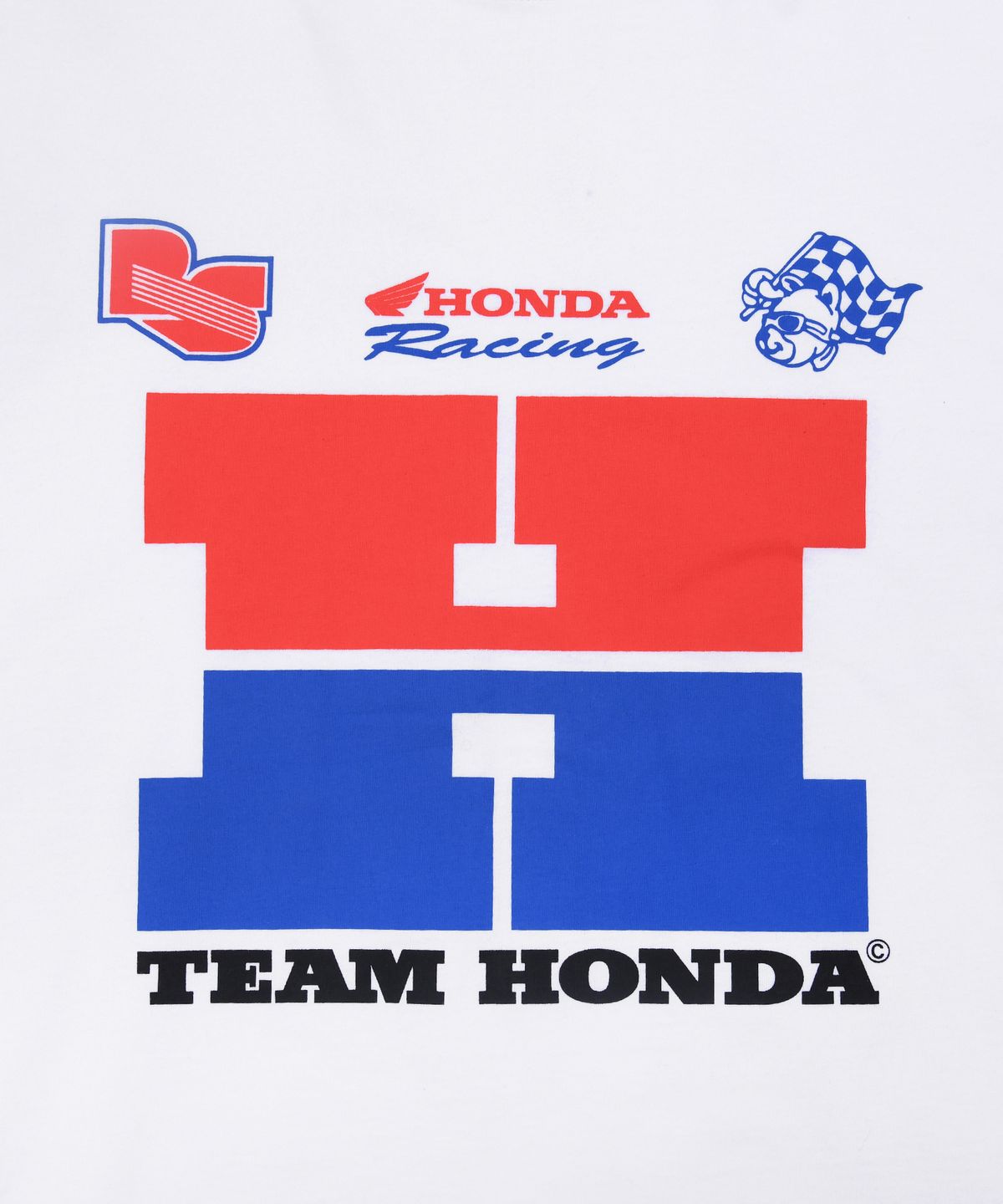 핍스 모터사이클(PHYPS MOTORCYCLE) H Logo Long Sleeve_White