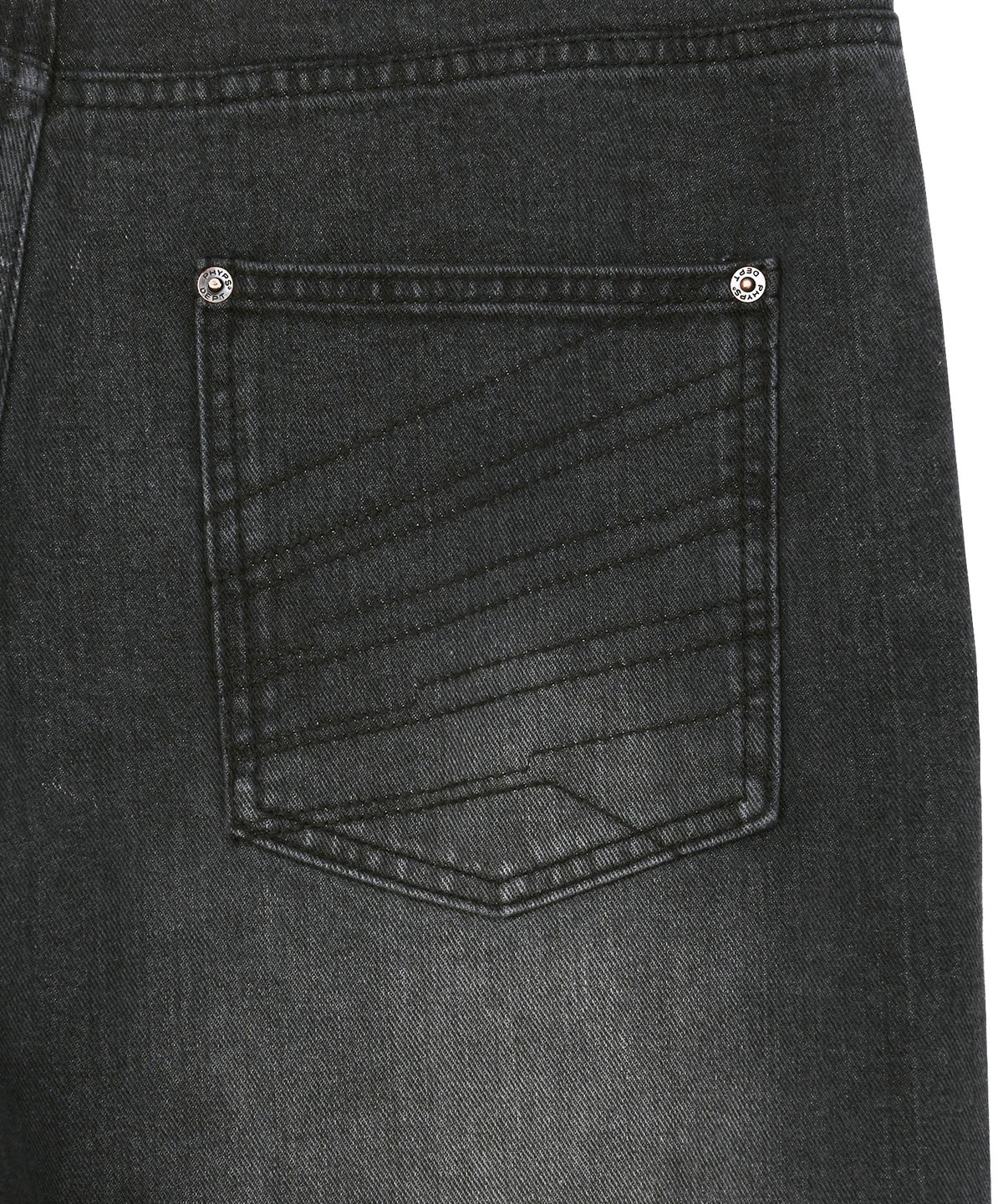 핍스 모터사이클(PHYPS MOTORCYCLE) Honda Small Wing Carpenter Denim Pants_Black