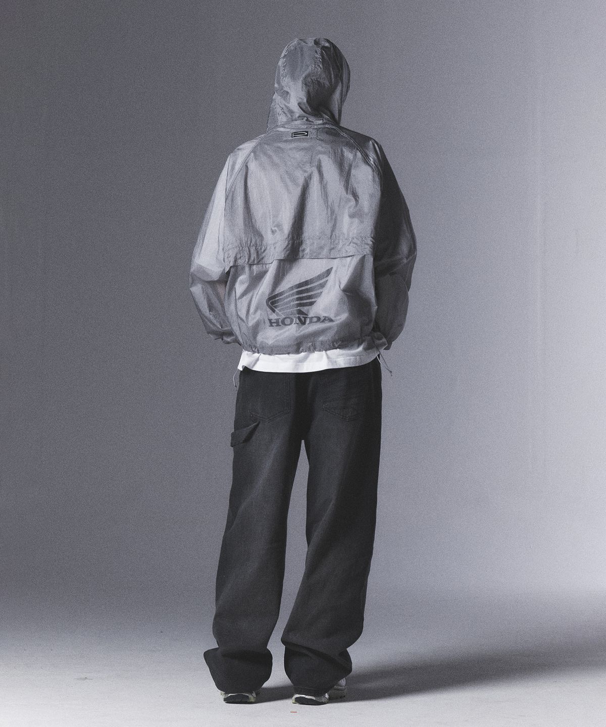 핍스 모터사이클(PHYPS MOTORCYCLE) Honda PERTEX Wind Breaker_Gray