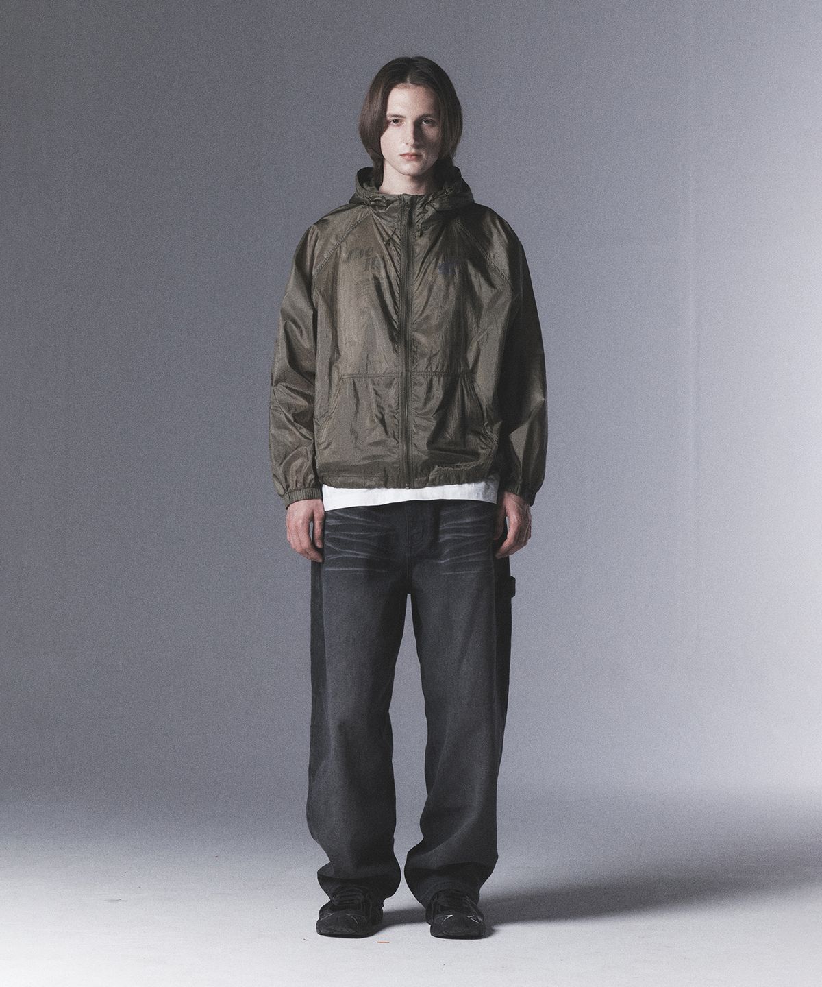 핍스 모터사이클(PHYPS MOTORCYCLE) Honda PERTEX Wind Breaker_Khaki