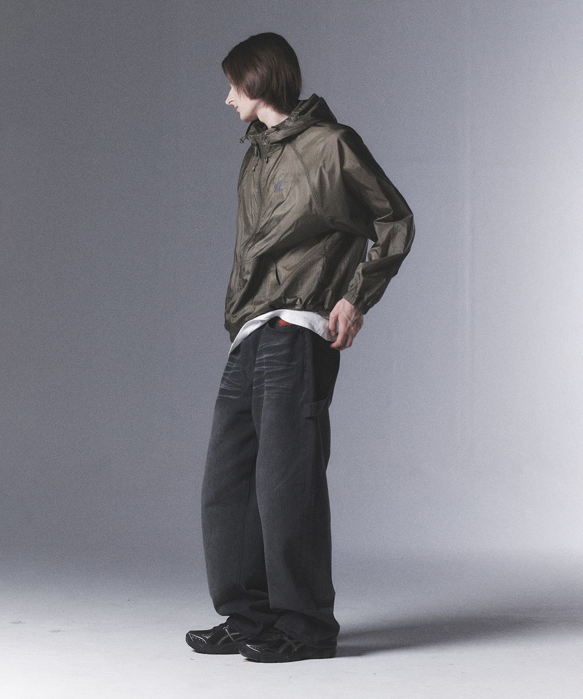 핍스 모터사이클(PHYPS MOTORCYCLE) Honda PERTEX Wind Breaker_Khaki