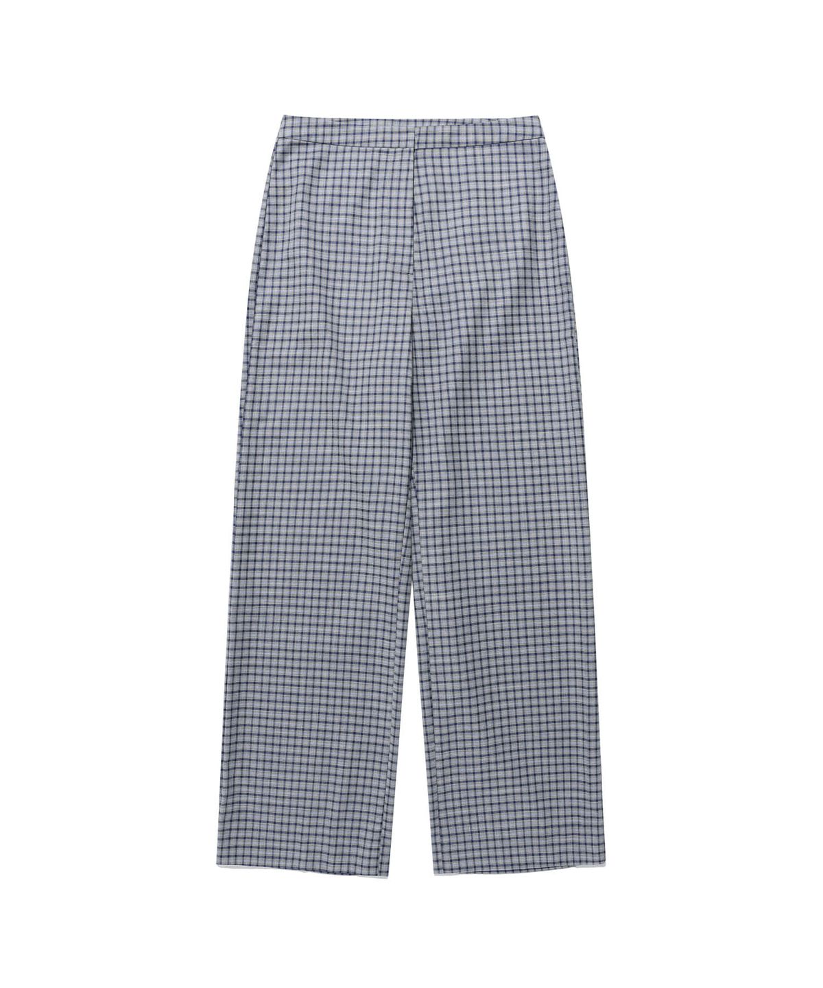 나이스고스트클럽(NICEGHOSTCLUB) FFATS CHECK BALLOON LAYERED SKIRT PANTS_SKYBLUE(NG2FSUPA90A)