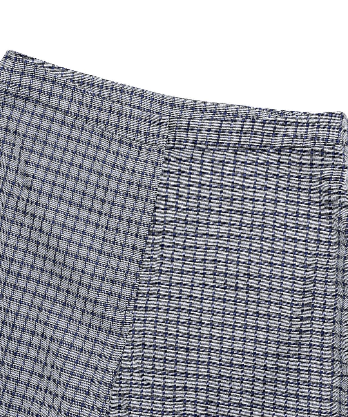 나이스고스트클럽(NICEGHOSTCLUB) FFATS CHECK BALLOON LAYERED SKIRT PANTS_SKYBLUE(NG2FSUPA90A)