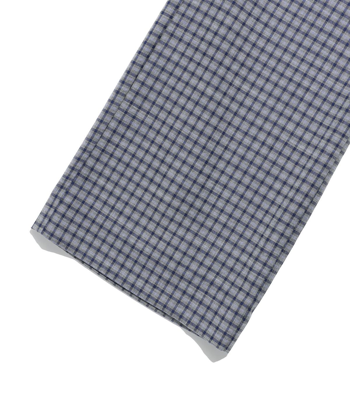나이스고스트클럽(NICEGHOSTCLUB) FFATS CHECK BALLOON LAYERED SKIRT PANTS_SKYBLUE(NG2FSUPA90A)