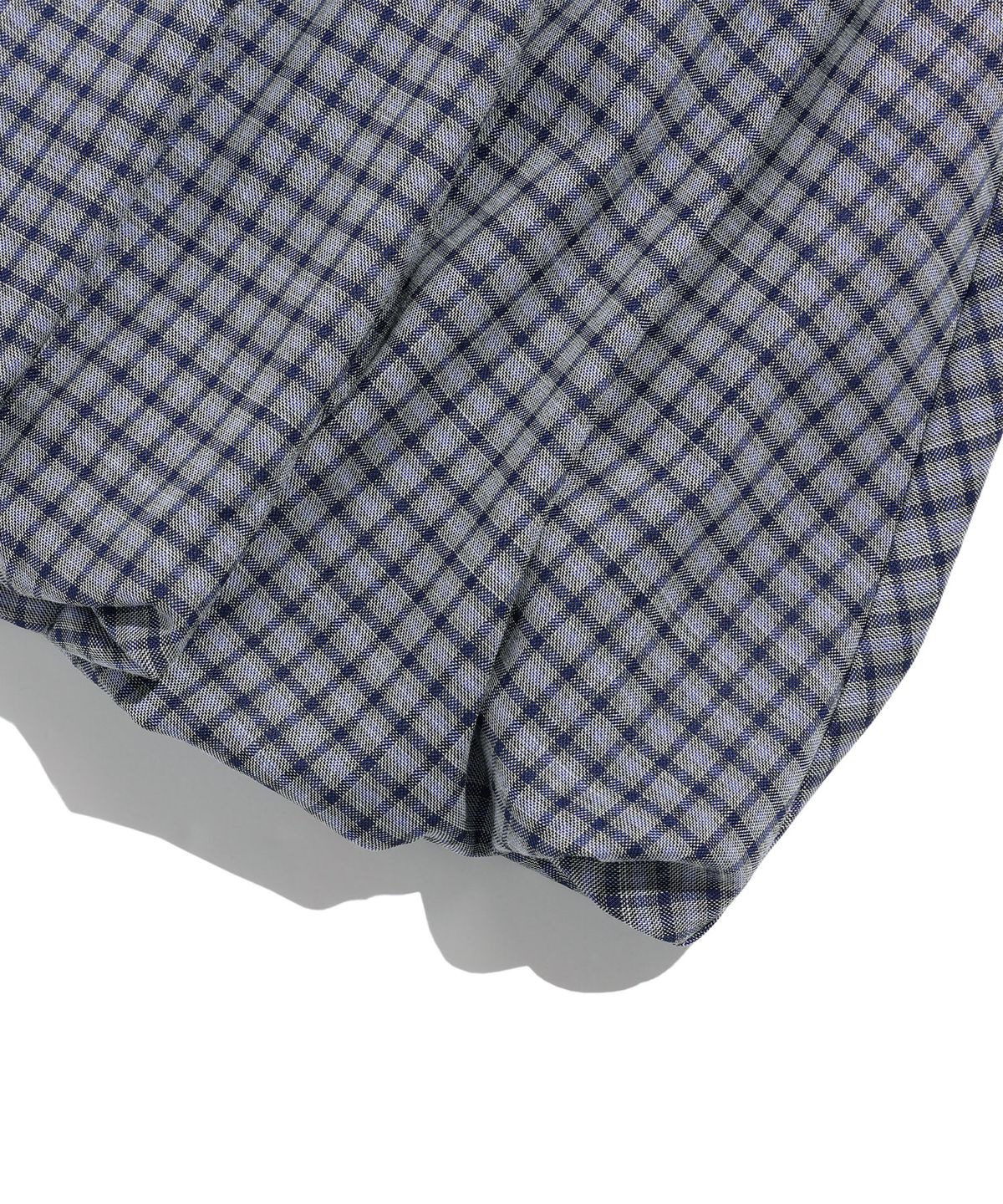나이스고스트클럽(NICEGHOSTCLUB) FFATS CHECK BALLOON LAYERED SKIRT PANTS_SKYBLUE(NG2FSUPA90A)