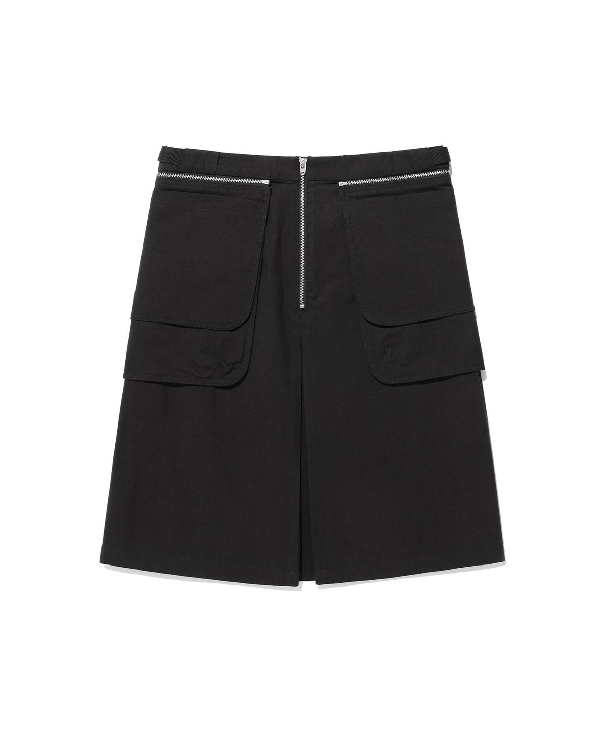 나이스고스트클럽(NICEGHOSTCLUB) FFATS PLEATS BELT POCKET SKIRT_BLACK(NG2FSUPA91A)