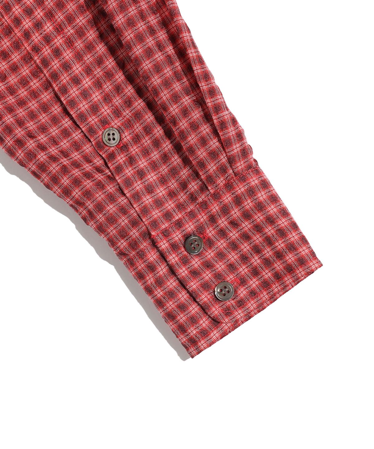 나이스고스트클럽(NICEGHOSTCLUB) FFATS ROUND COLLAR SHIRT_RED(NG2FSUW300A)