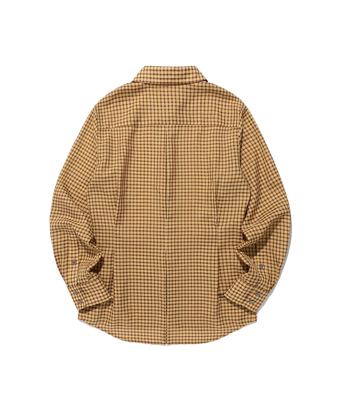 나이스고스트클럽(NICEGHOSTCLUB) FFATS ROUND COLLAR SHIRT_YELLOW(NG2FSUW300A)