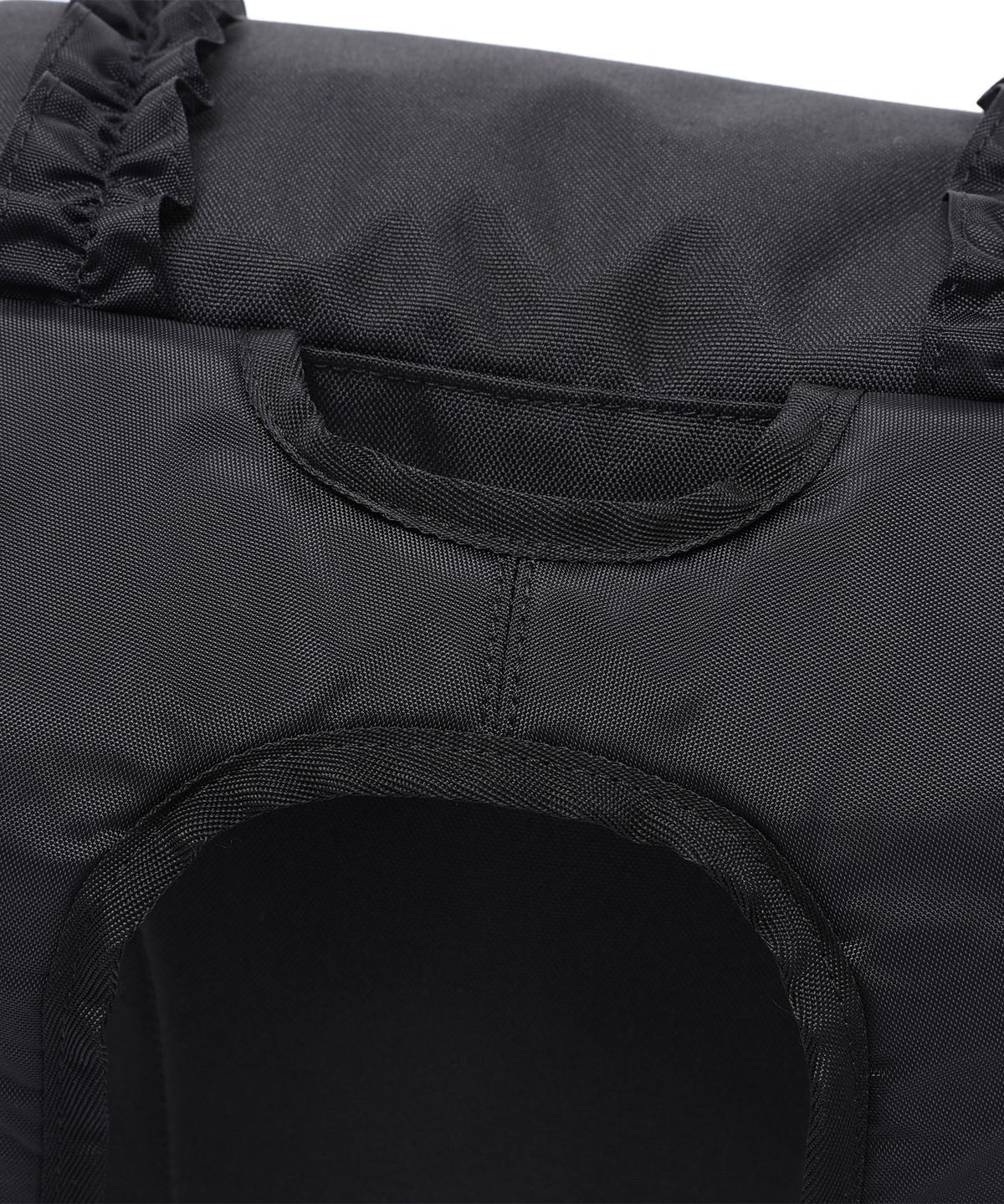 나이스고스트클럽(NICEGHOSTCLUB) FFATS FRILL RUCKSACK_BLACK(NG2FSUAB42A)