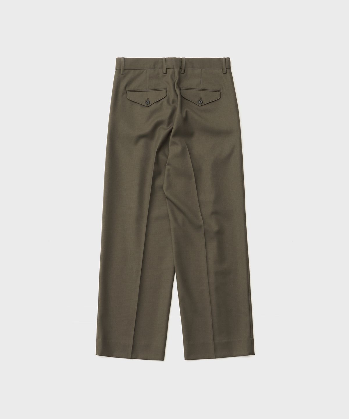 어나더 오피스(ANOTHER OFFICE) Legacy Wool Trouser (Dark Mink)