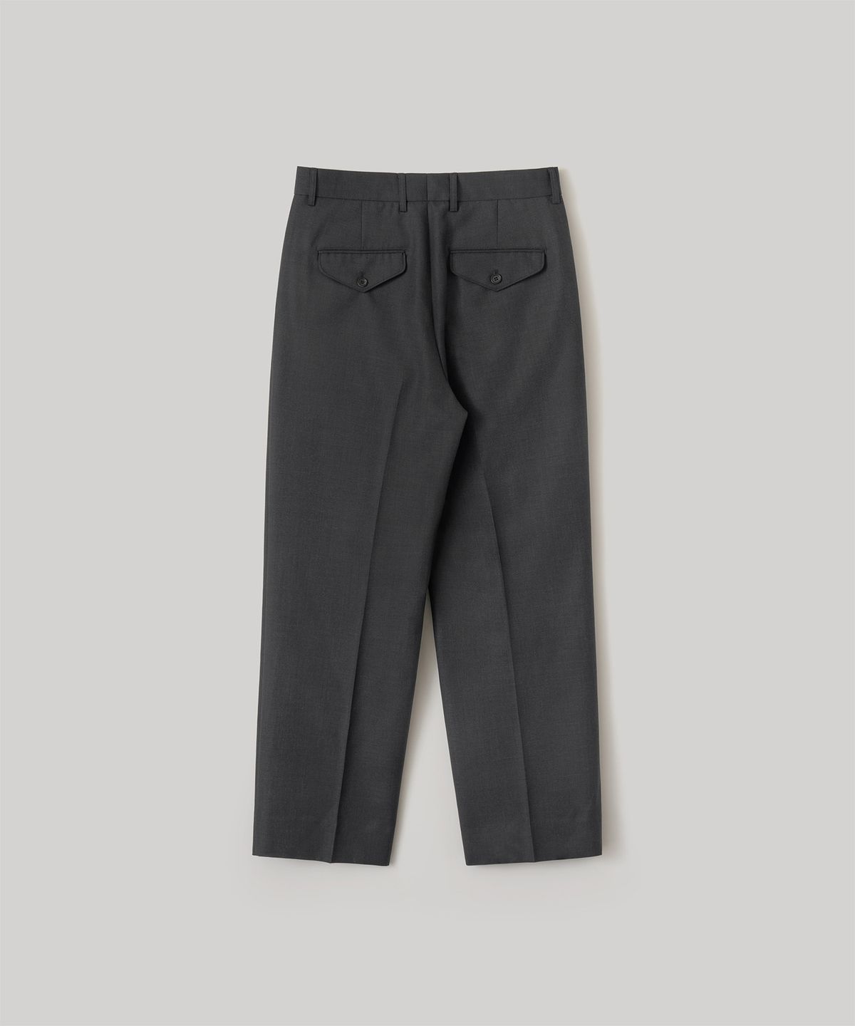 어나더 오피스(ANOTHER OFFICE) Legacy Wool Trouser (Heather Charcoal)
