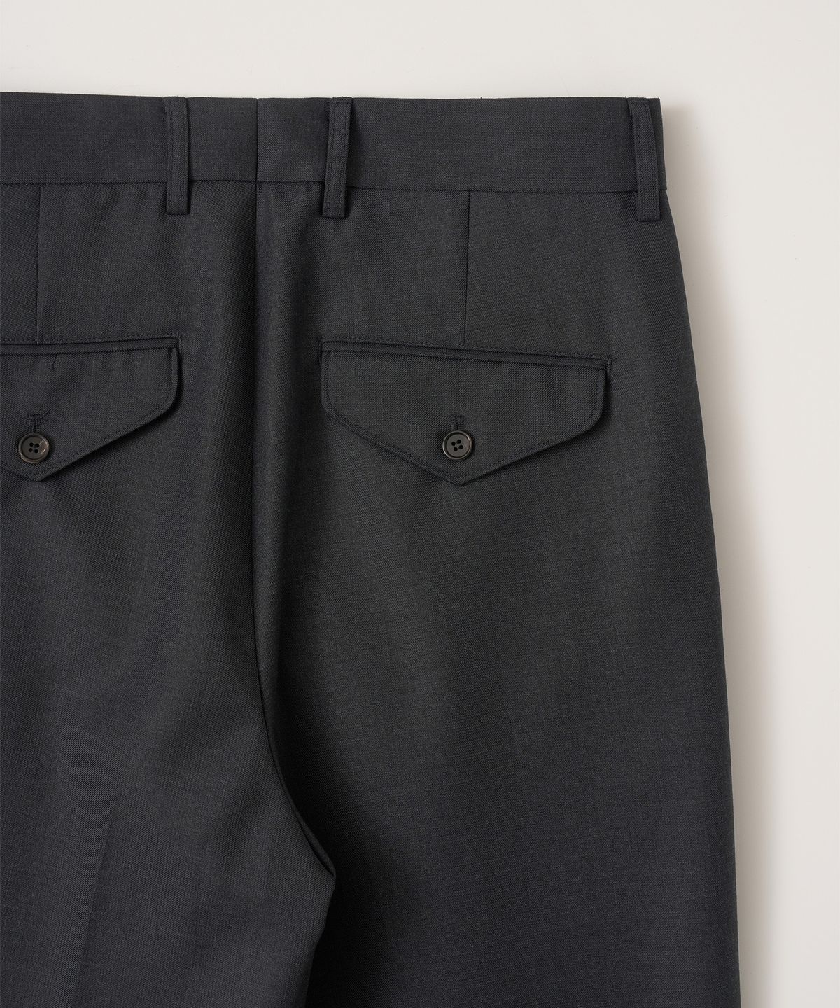 어나더 오피스(ANOTHER OFFICE) Legacy Wool Trouser (Heather Charcoal)