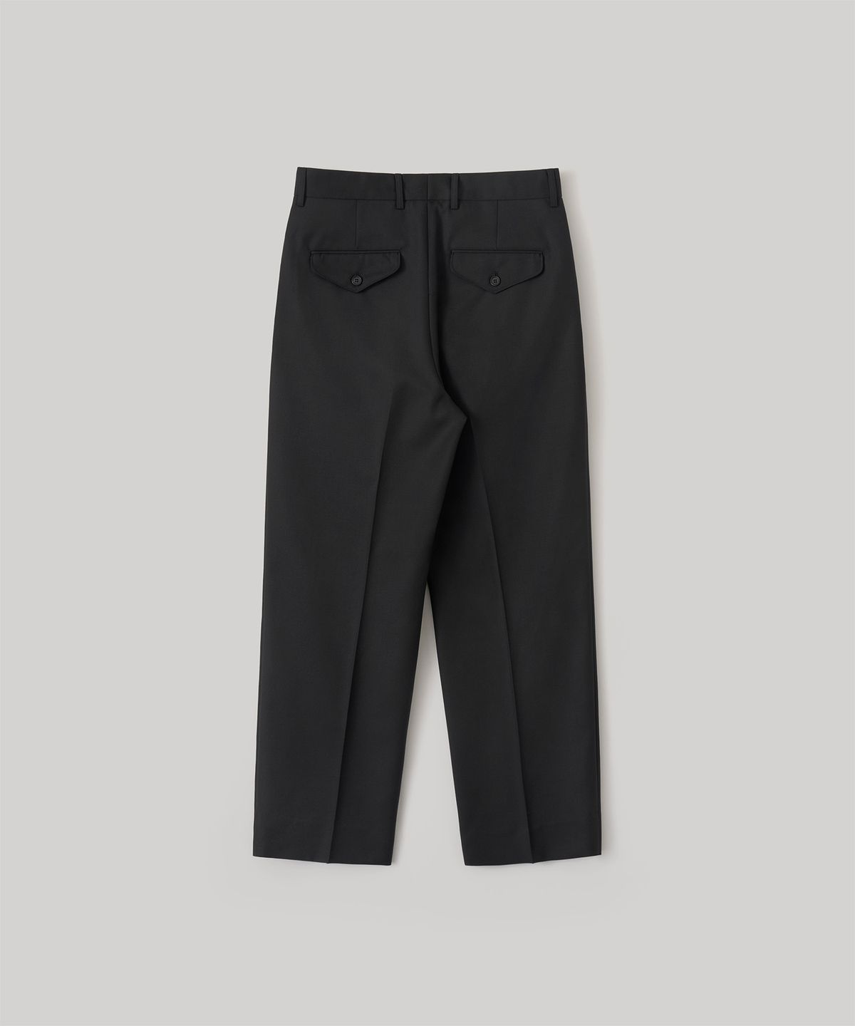 어나더 오피스(ANOTHER OFFICE) Legacy Wool Trouser (Black)