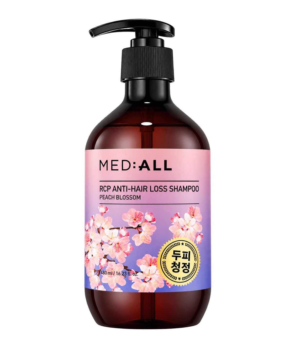 메디올(MEDIALL) RCP 안티헤어로스 샴푸 피치 블라썸 480ml