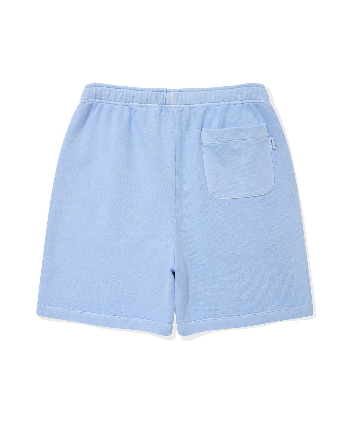 와키윌리(WACKY WILLY) 우먼스 피그먼트 워싱 스웻 숏팬츠 스카이블루