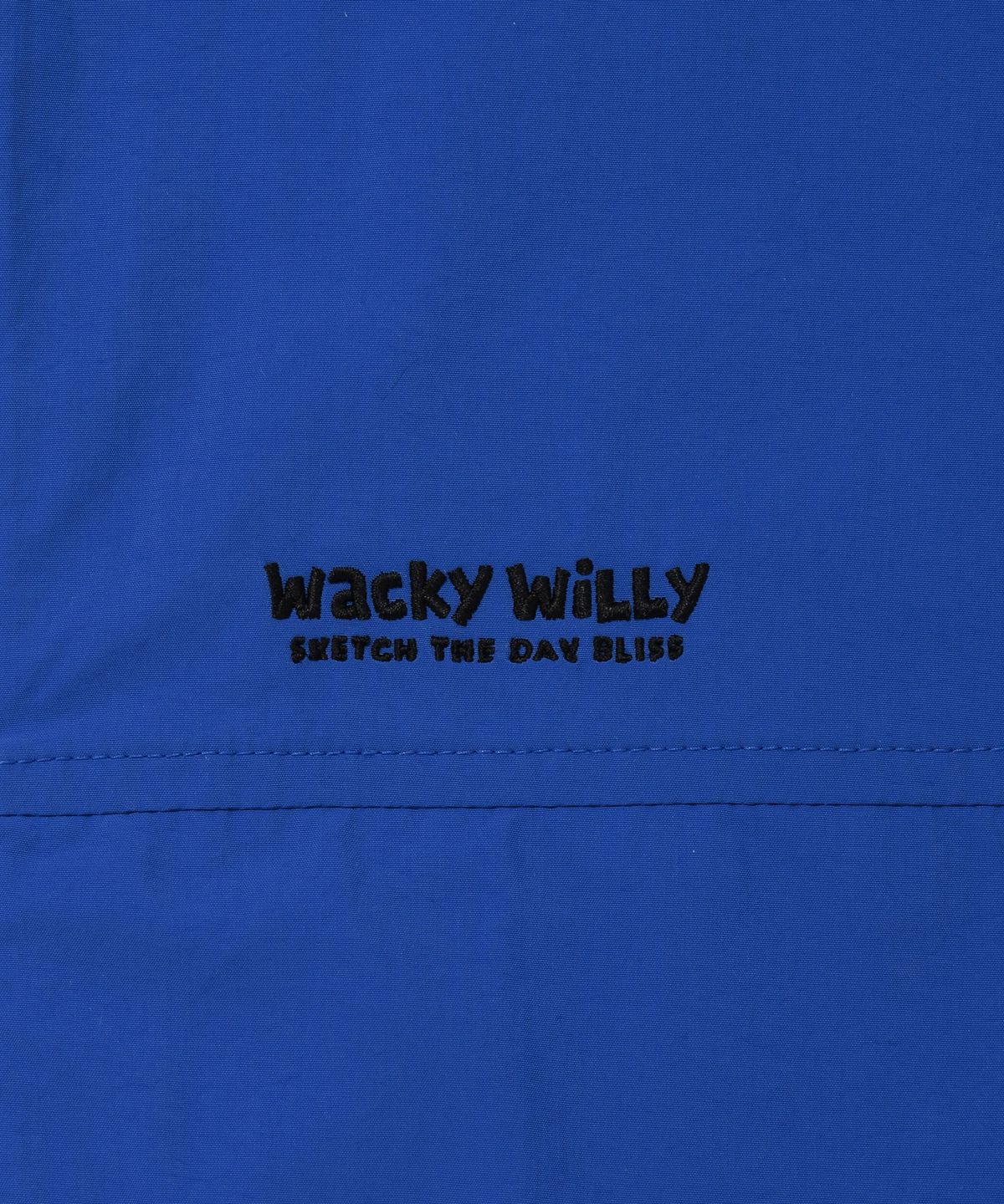 와키윌리(WACKY WILLY) 라이트 후드 바람막이 블루