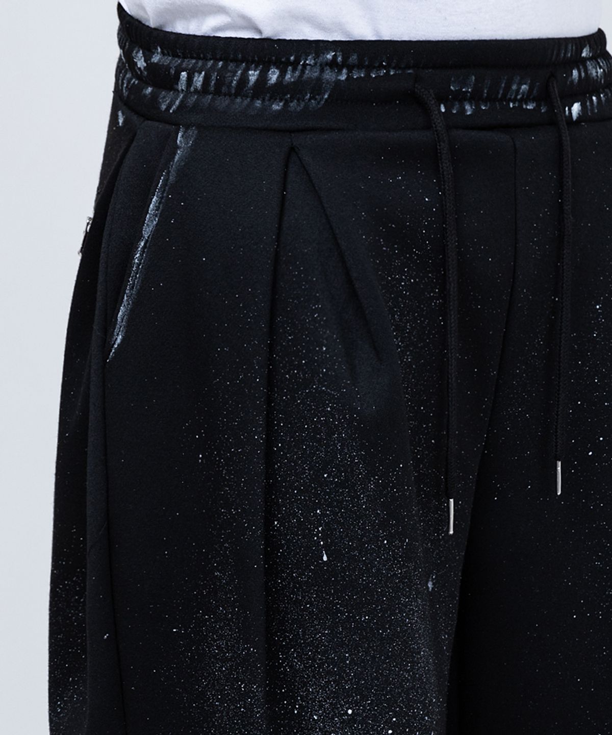 스트라이크(STRIKE) 앱스트랙트 스플래터 배기 팬츠 Abstract Splatter Baggy Pants (BLACK)
