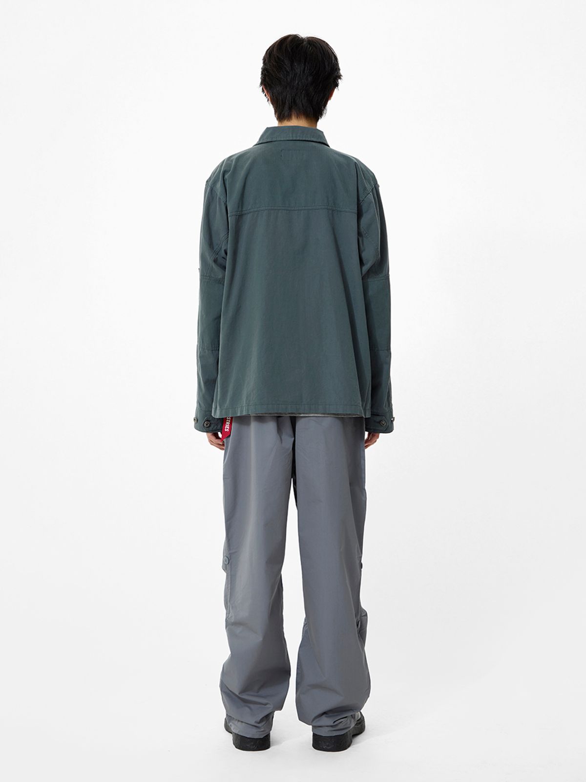 알파 인더스트리(ALPHA INDUSTRIES) LS P-44 오버셔츠 차콜
