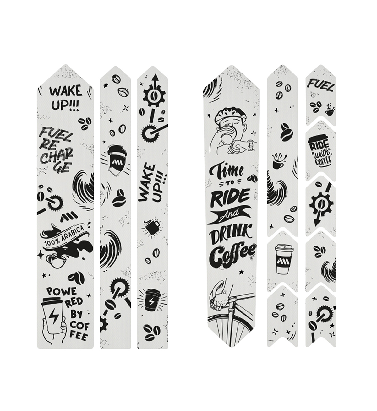 페달레(PEDALE) AMS Gravel/Road Frame Guard. COFFEE Edition