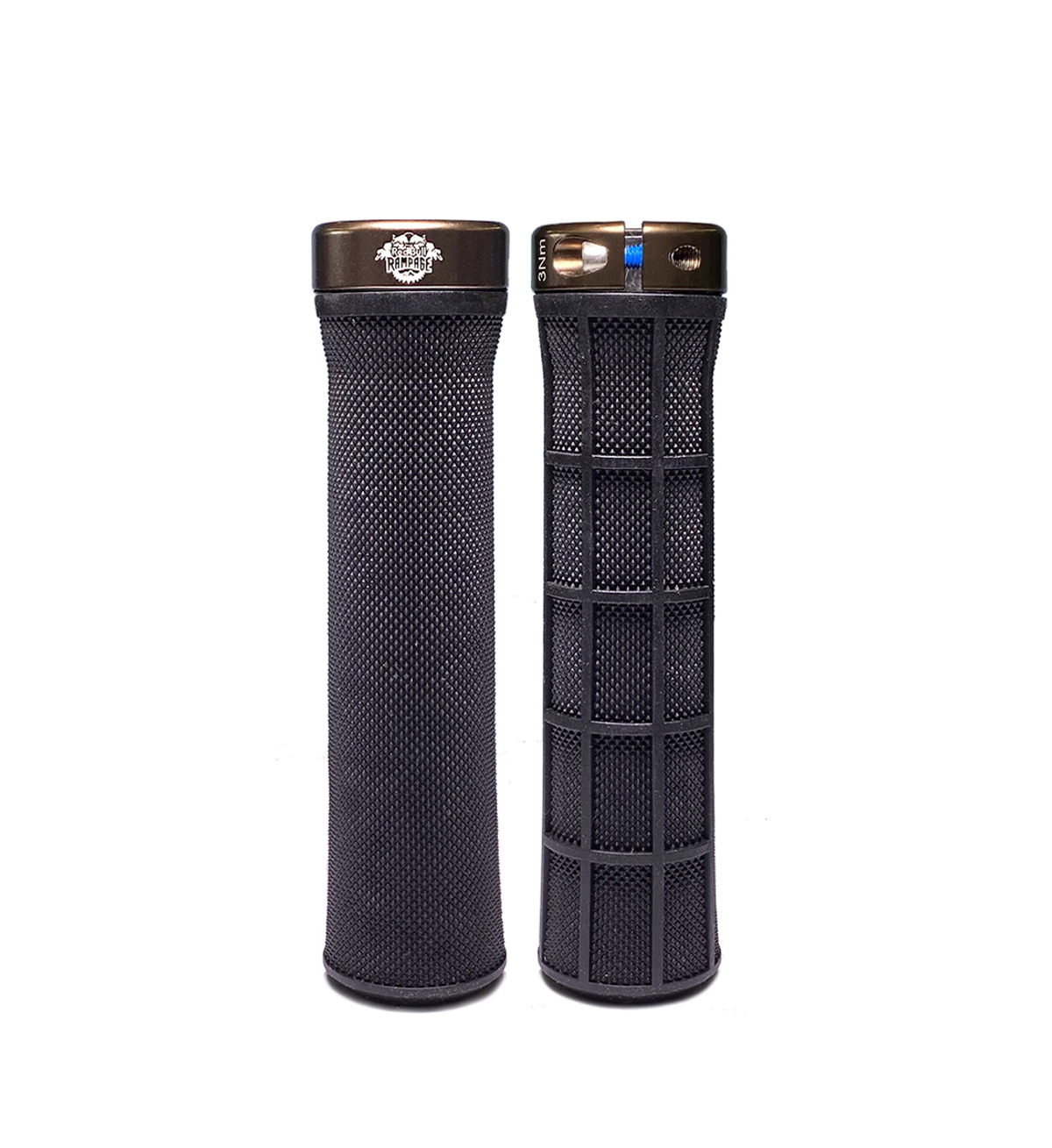 페달레(PEDALE) AMS X Red Bull Rampage grips. BERM Black