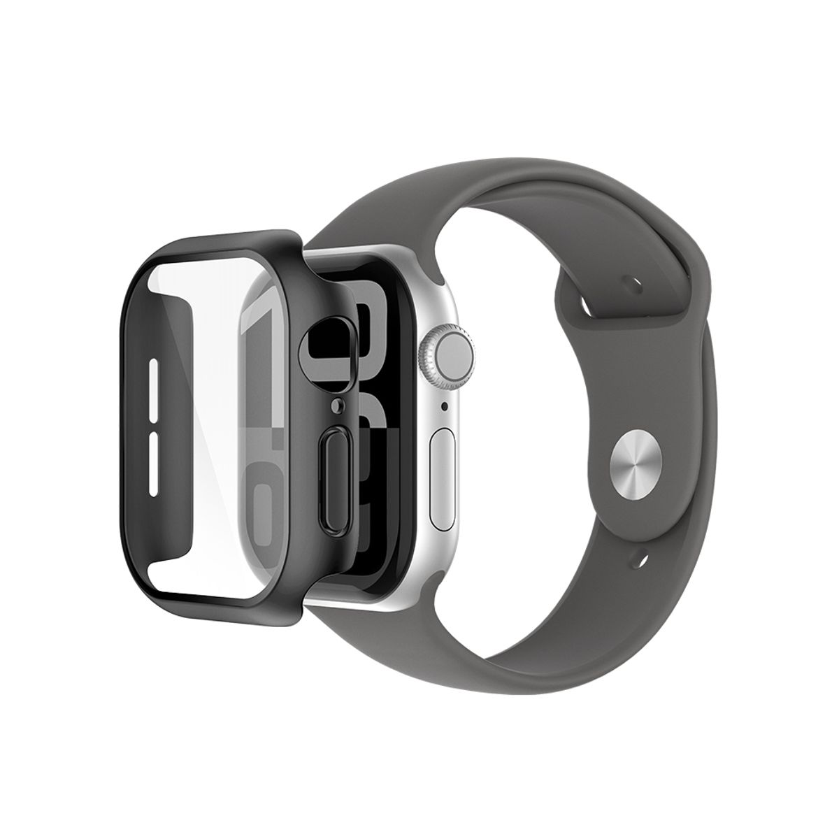 벨킨(BELKIN) 애플워치11/10 템퍼드 강화유리필름 범퍼 케이스 42mm OWA002